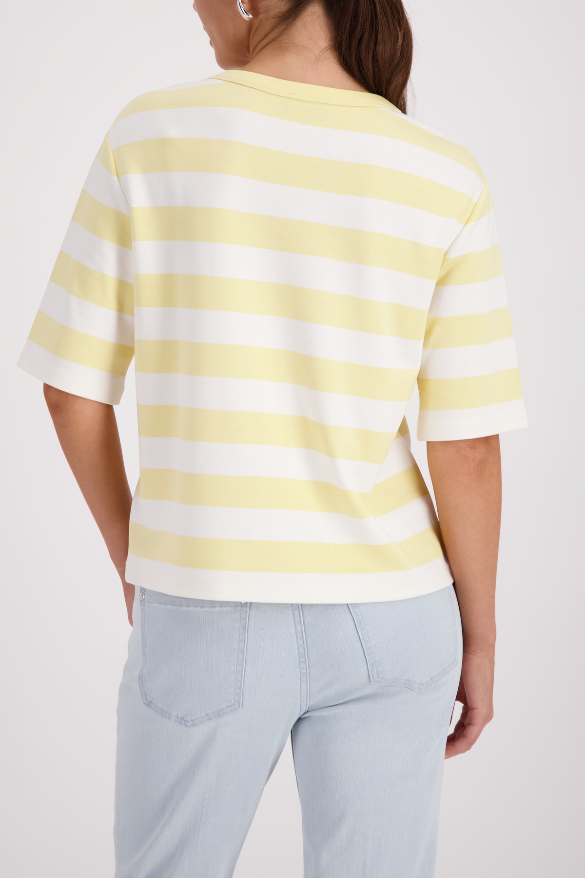 Monari Sweatshirt "Sweatshirt Basic Ringel", Regular fit mit Streifen günstig online kaufen