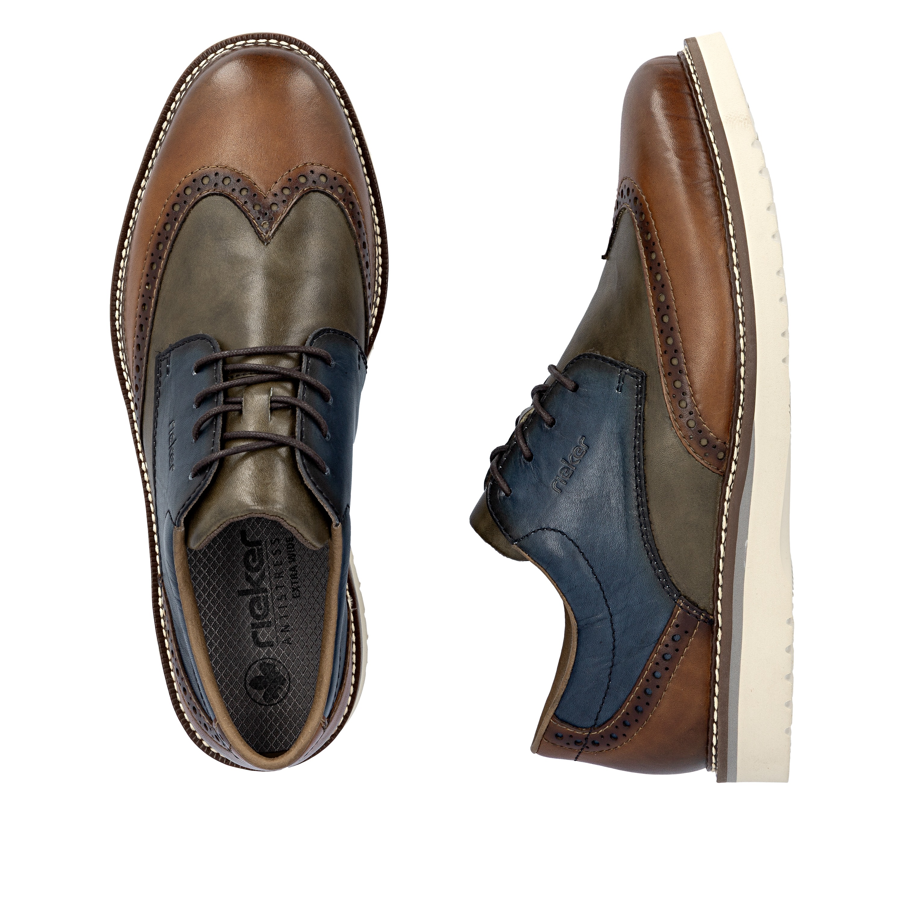 Thumbnail - Rieker Schnürschuh Schnürschuh, Business-Schnürer, Lyralochung, in bequemer Form