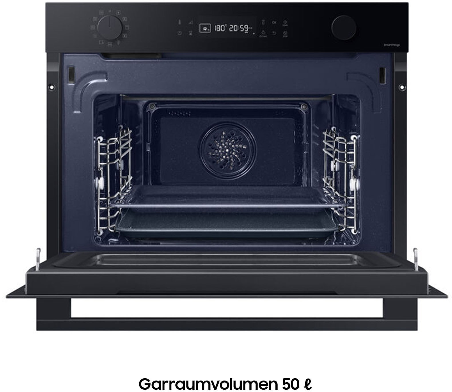 Samsung Backofen mit Mikrowelle NQ7500B »NQ5B4553FBK/U1« Dampfreinigung - Backofen mit Wasserdampf ganz ohne Chemie und WiFi