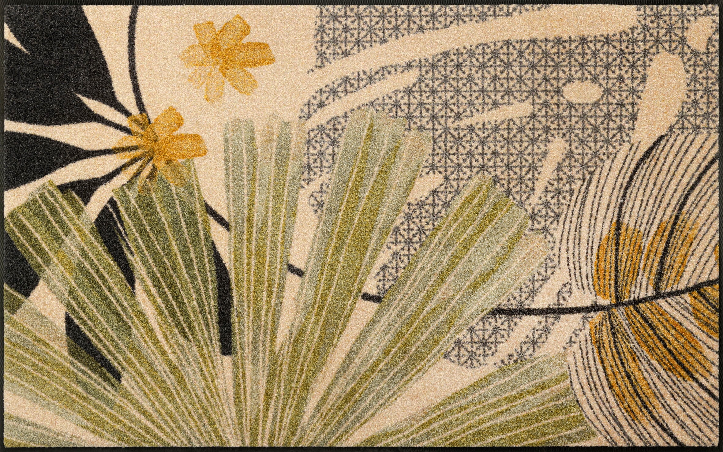 wash+dry by Kleen-Tex Teppich "Garden Soul" rechteckig 7 mm Höhe günstig online kaufen