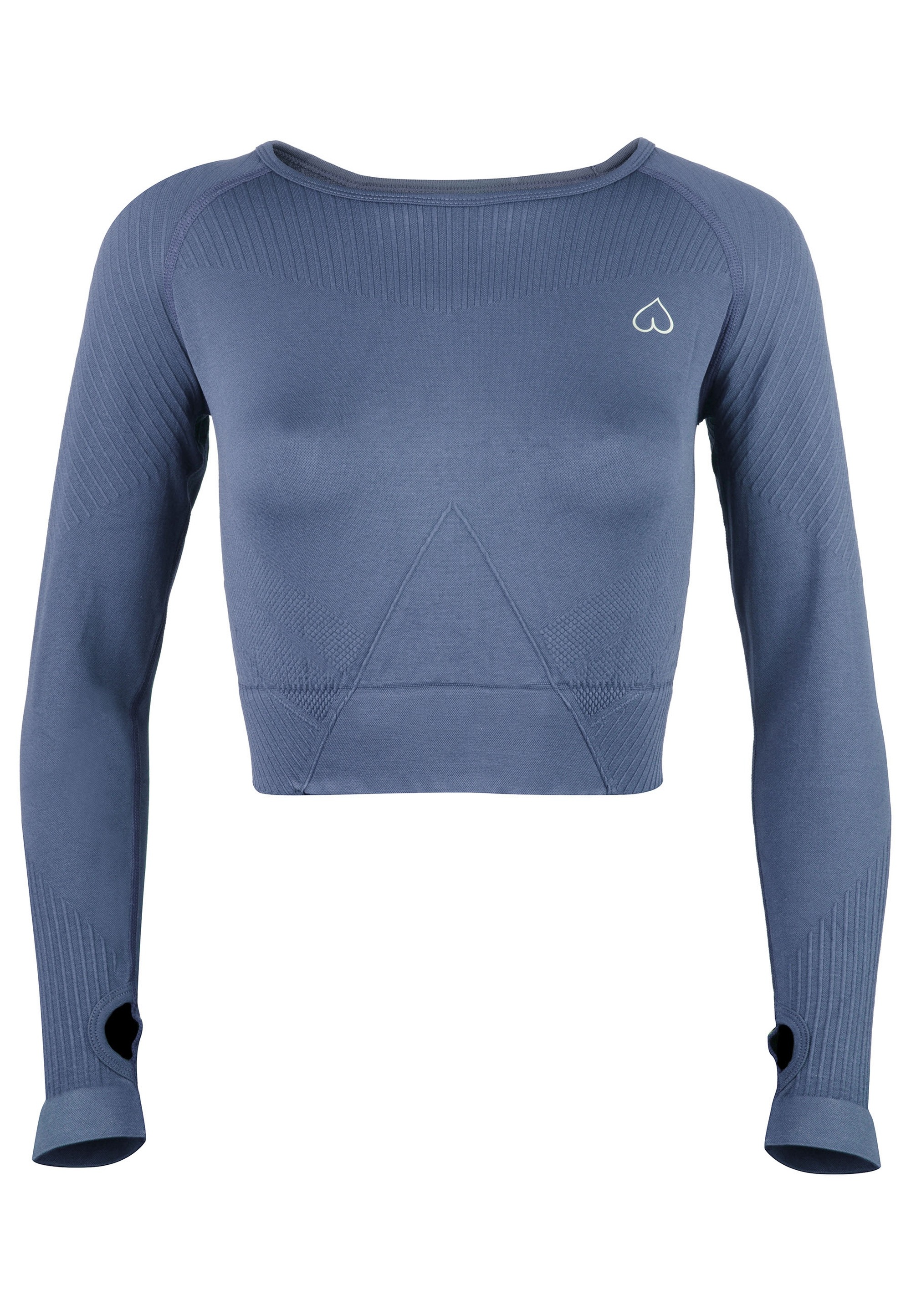 BeShaped Langarmshirt »Femme Force«, (1 tlg.), mit langen Ärmeln und gerippter Textur