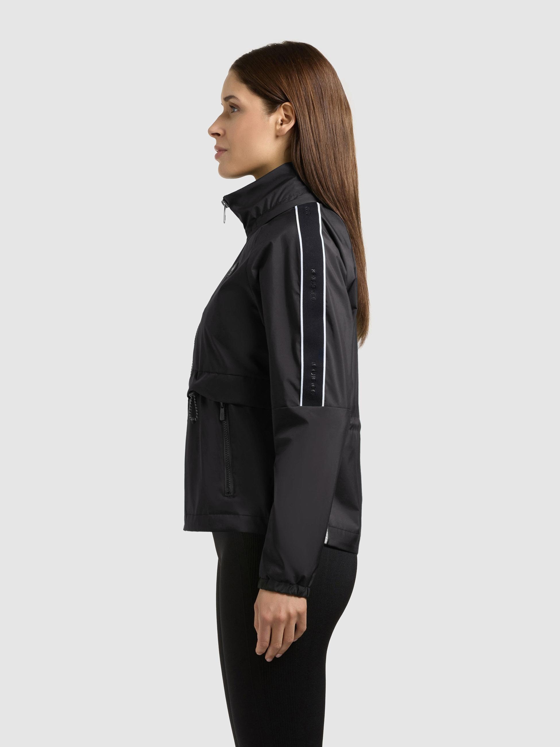 khujo Windbreaker "Olia" mit Kapuze Übergangsjacke mit im Kragen verstaubar günstig online kaufen