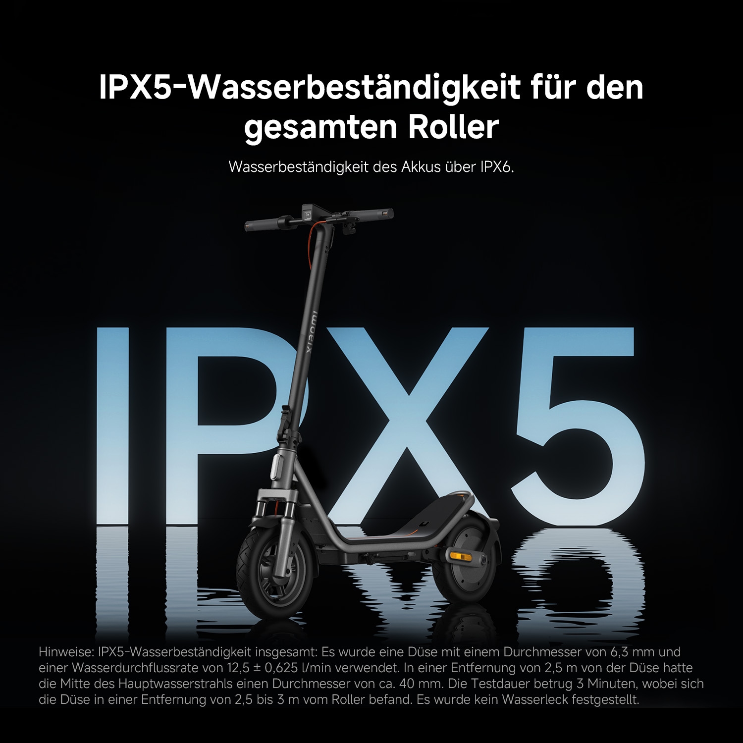 Xiaomi E-Scooter »Electric Scooter 6 DE« 20 km/h 45 km Smart Battery Management System (BMS), App‑Anbindung