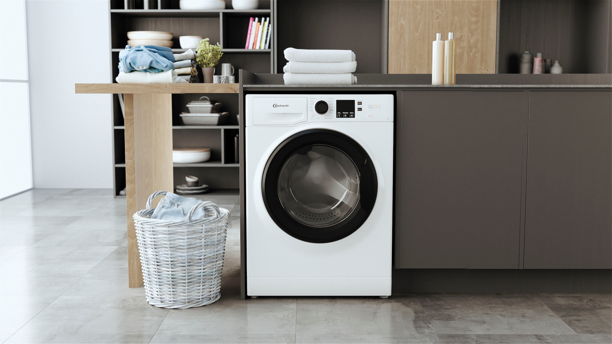 BAUKNECHT Waschmaschine »WAM 914 A«, 9 kg, 1400 U/min, Flecken 40° - entfernt mehr als 100 Flecken bei nur 40 °C