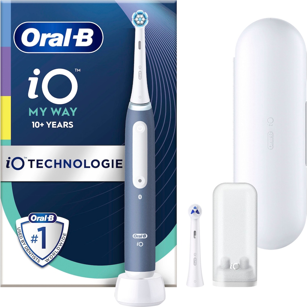 Oral-B Elektrische Zahnbürste »iO My Way«, 2 St. Aufsteckbürsten