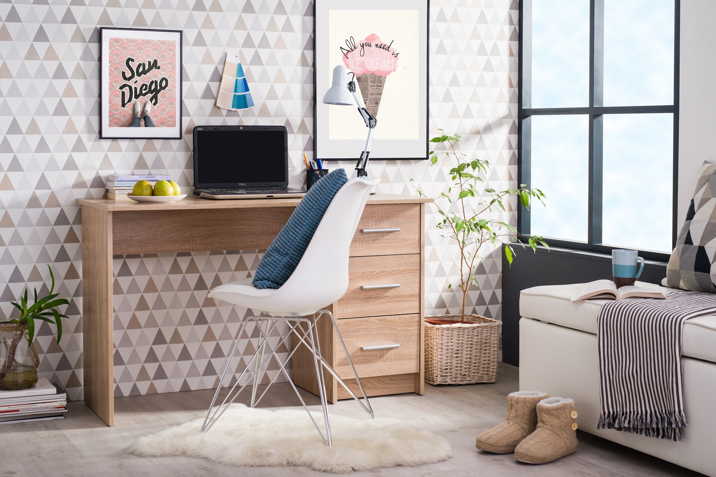 INOSIGN Schreibtisch »Tales«, gut geeignet für das Home Office