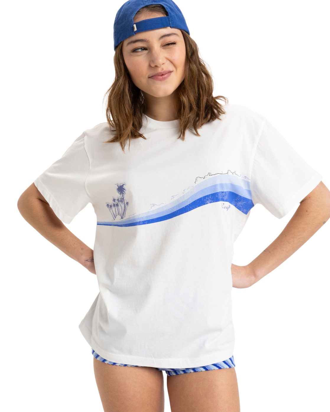 Roxy T-Shirt "Hangloose Poster" günstig online kaufen