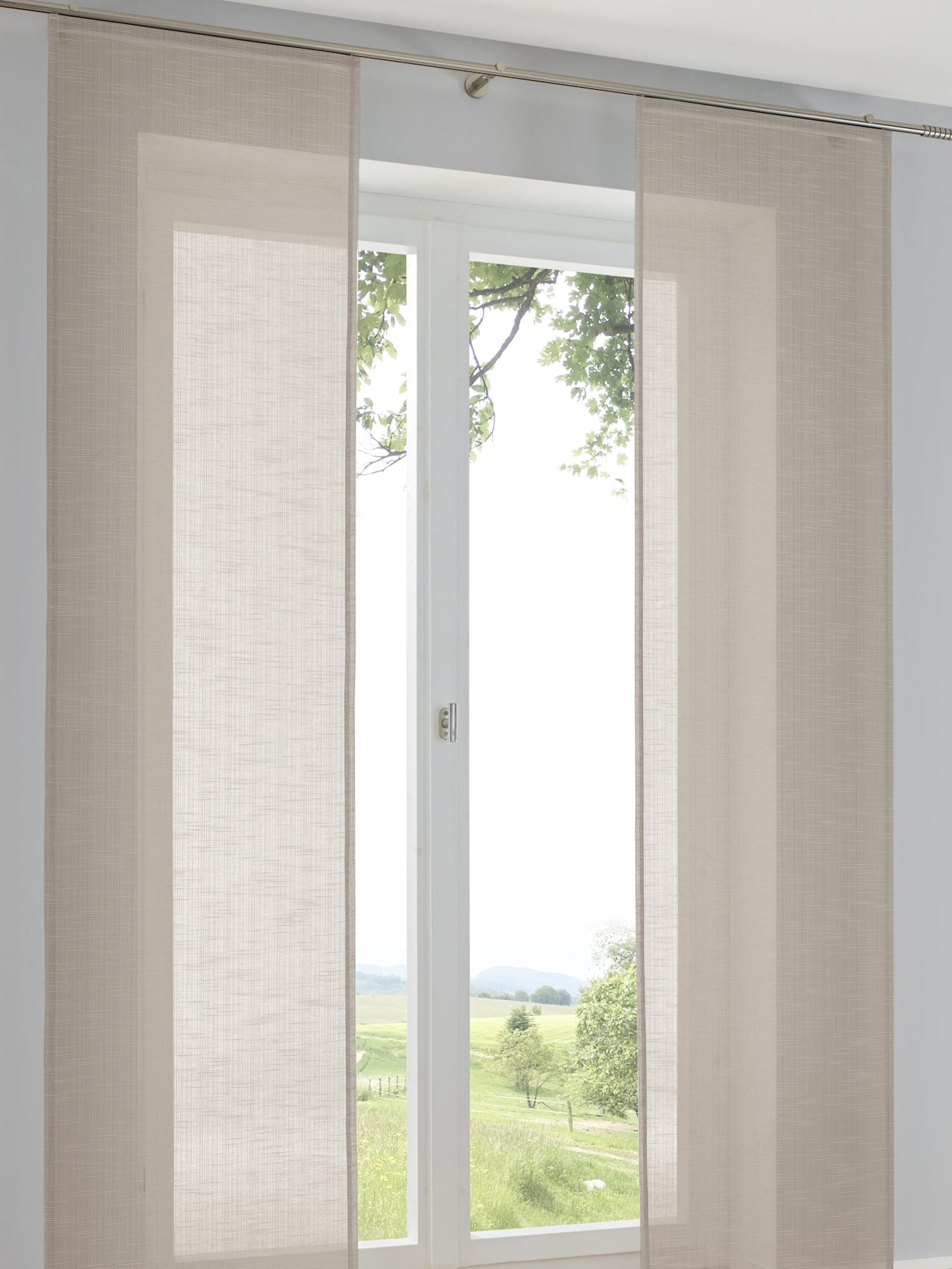 heine home Schiebegardine Klettschiene 1 Stk. tlg.