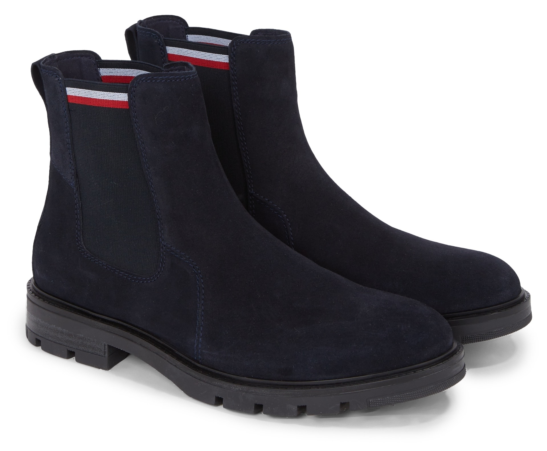 Tommy Hilfiger Chelseaboots "CORPOARTE HILFIGER SUEDE CHELSEA", mit komfort günstig online kaufen