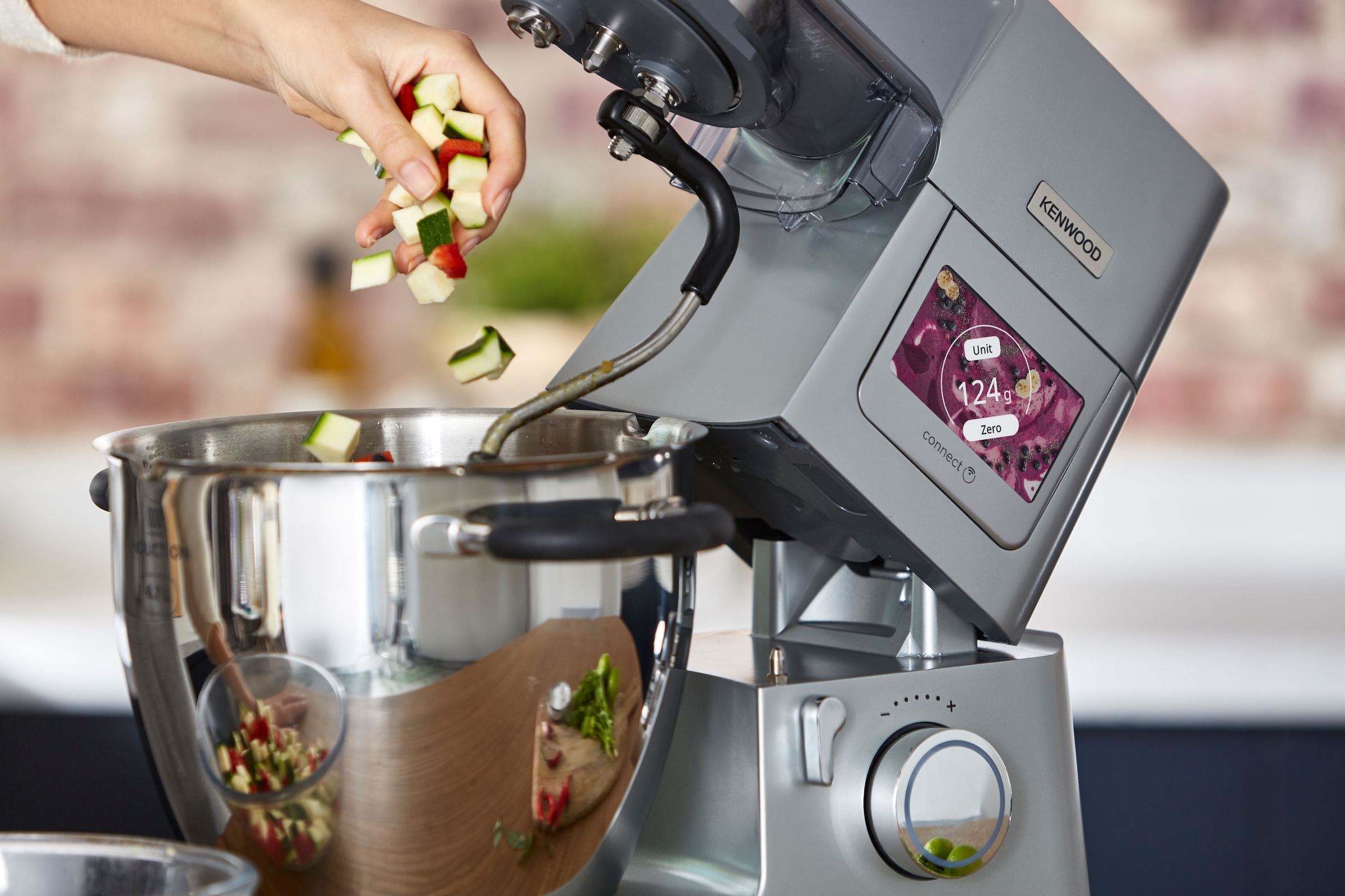 KENWOOD Küchenmaschine mit Kochfunktion »Cooking Chef XL KCL95.424SI