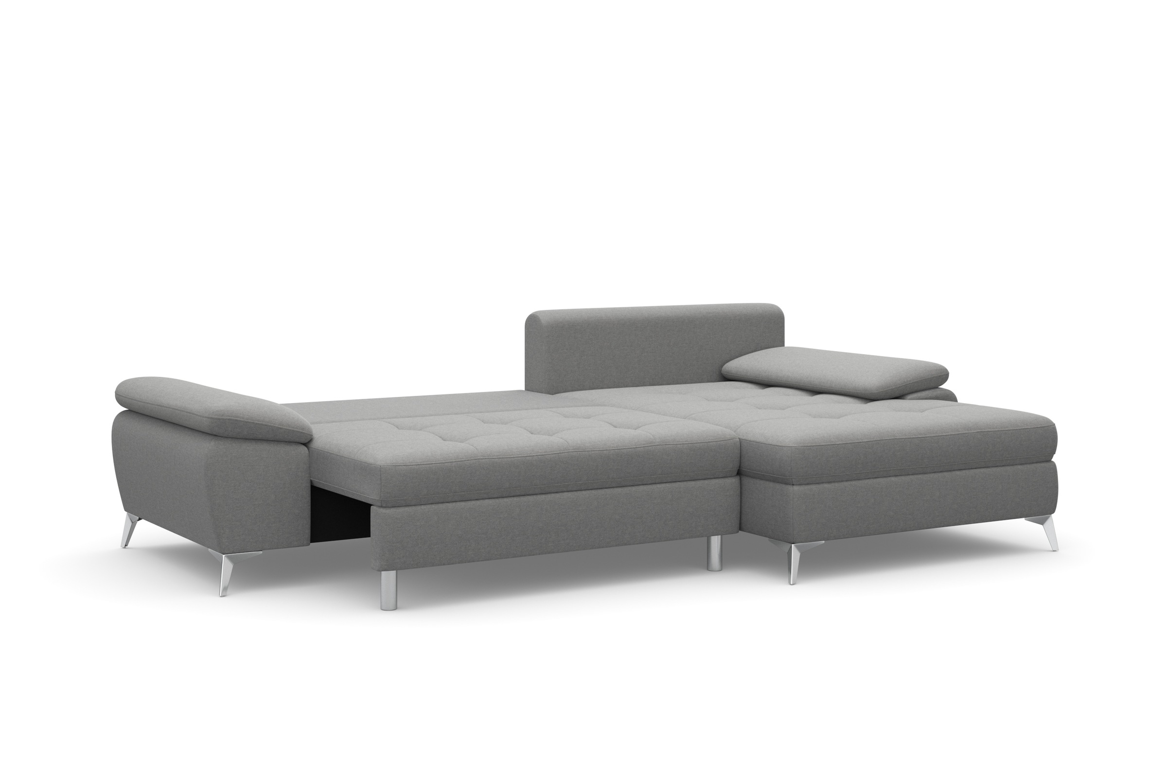 sit&more Ecksofa »Latigo L-Form«, mit Recamiere, wahlweise mit Bettfunktion und Bettkasten