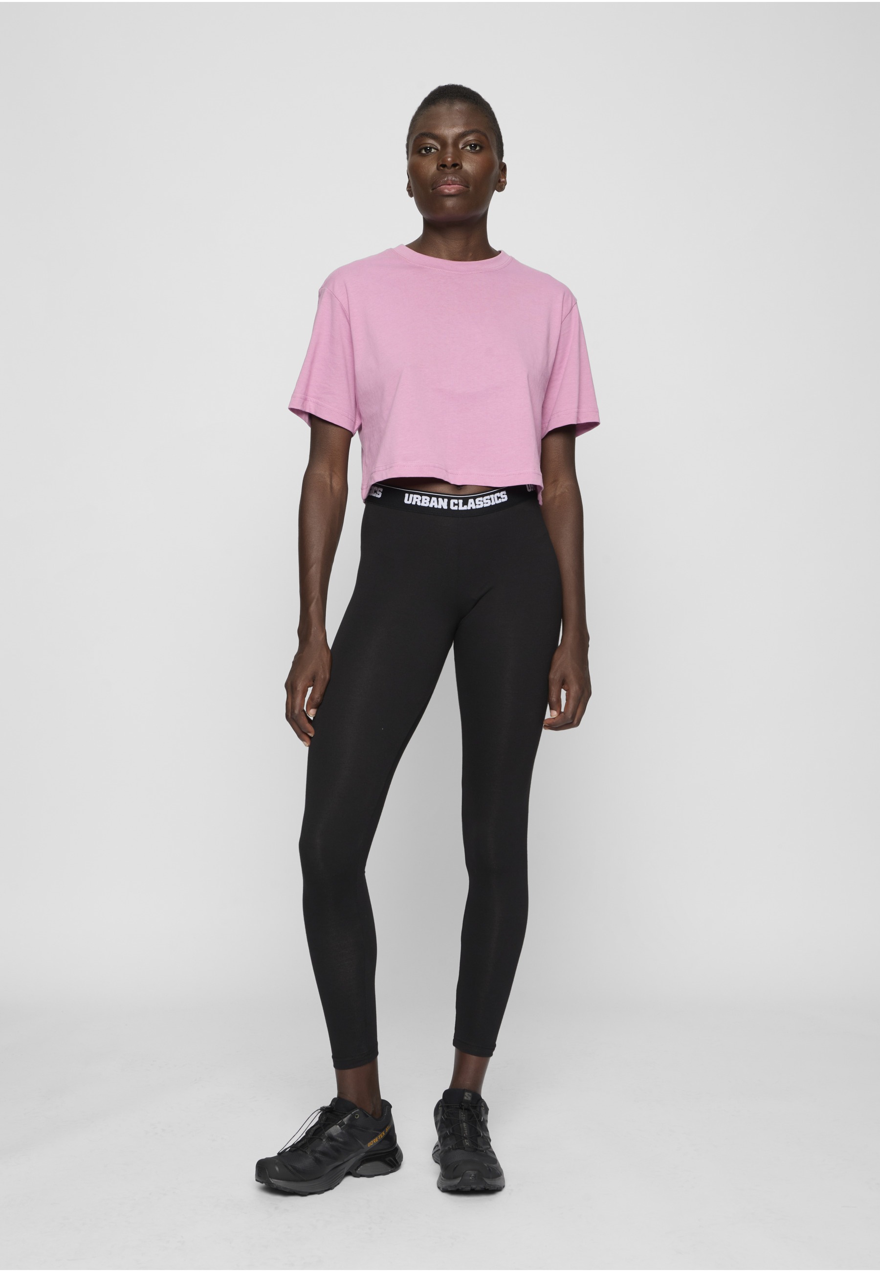 URBAN CLASSICS Leggings »Urban Classics Damen Ladies Logo Leggings«