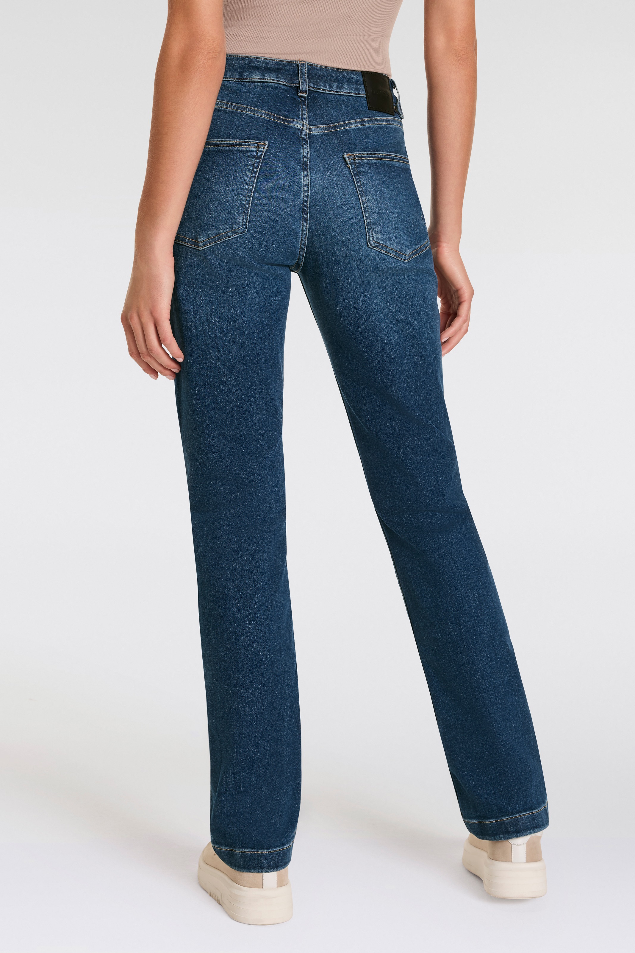 BOSS ORANGE High-waist-Jeans "Ada High Rise Slim Premium Damenmode" günstig online kaufen