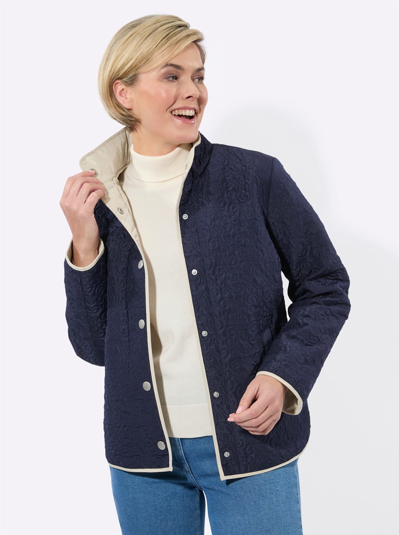 Classic Basics Steppjacke ohne Kapuze