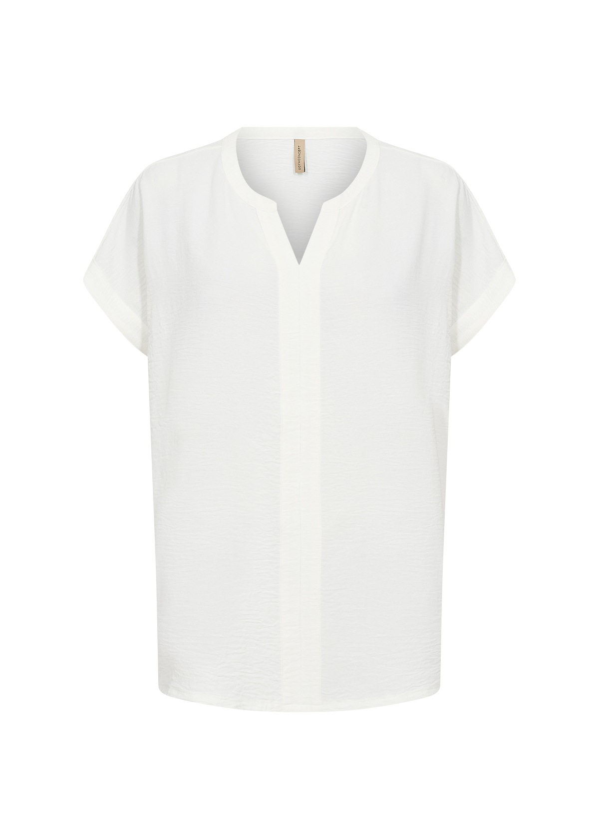 soyaconcept Shirtbluse »SC-CATH 1« normale Passform, mit V-Ausschnitt, aus pflegeleichter Kunstfaser