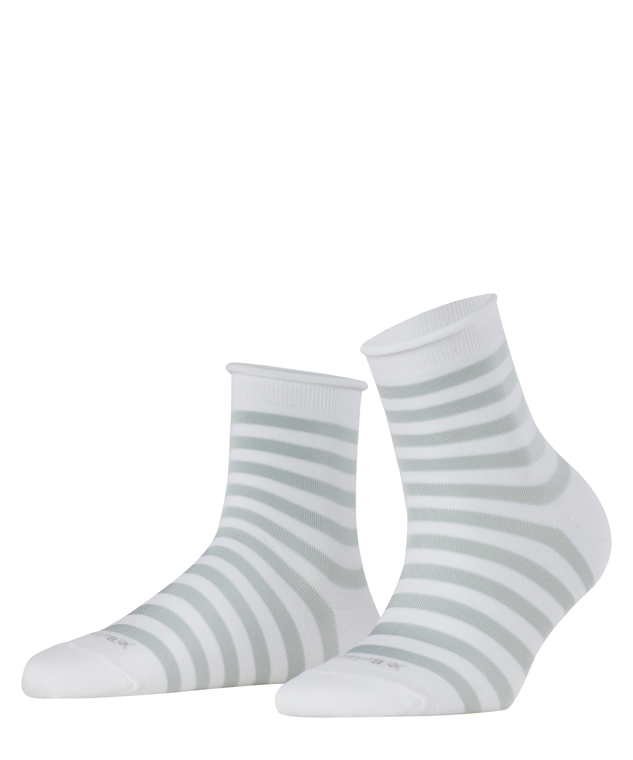 Burlington Kurzsocken "Swansea" Einheitsgröße 36-41, modernes Streifenmuster, Rollbündchen