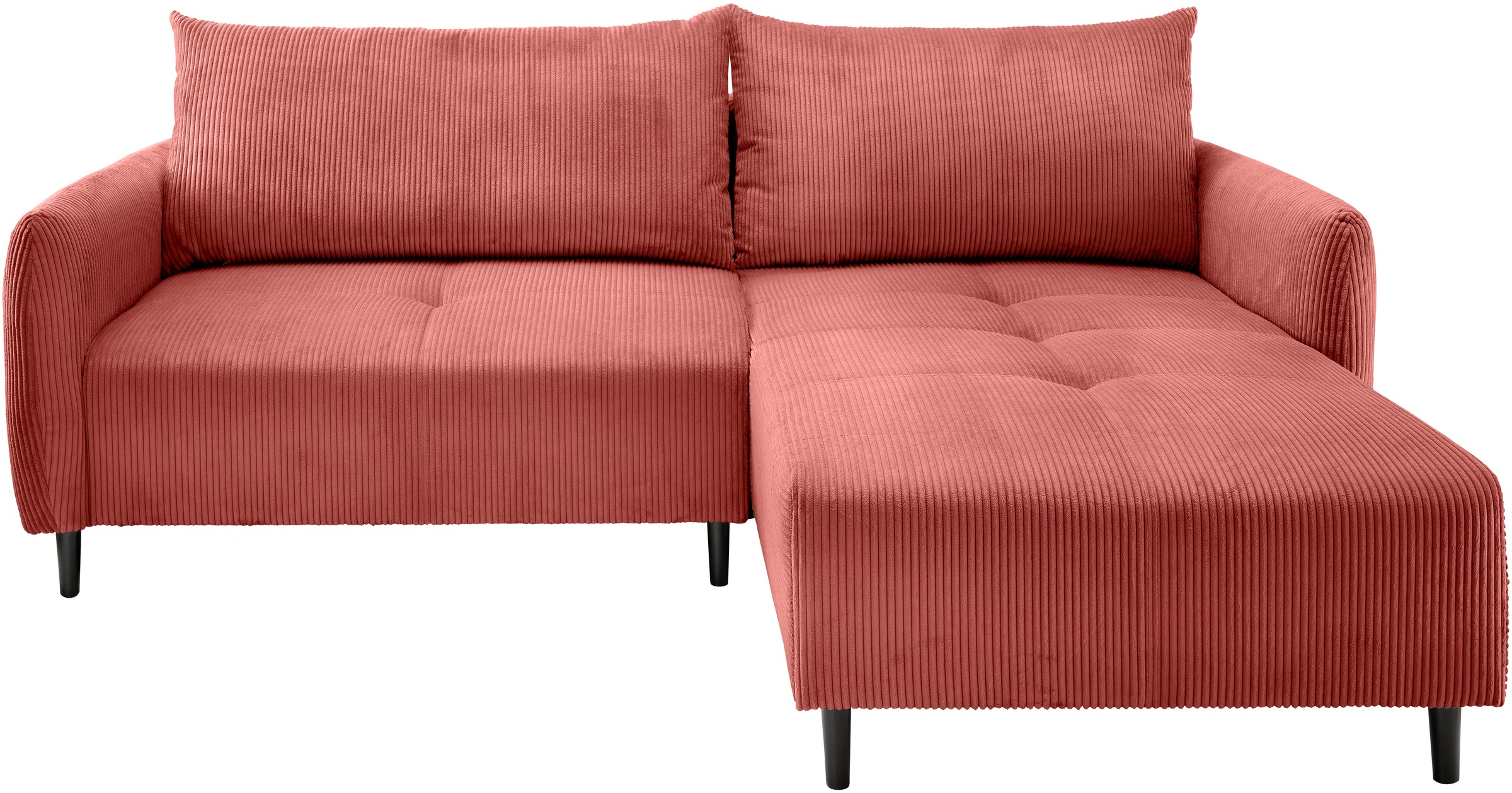 INOSIGN Ecksofa "Mara, L-Form, aktueller Cord Bezug und tolle Farben, schma günstig online kaufen