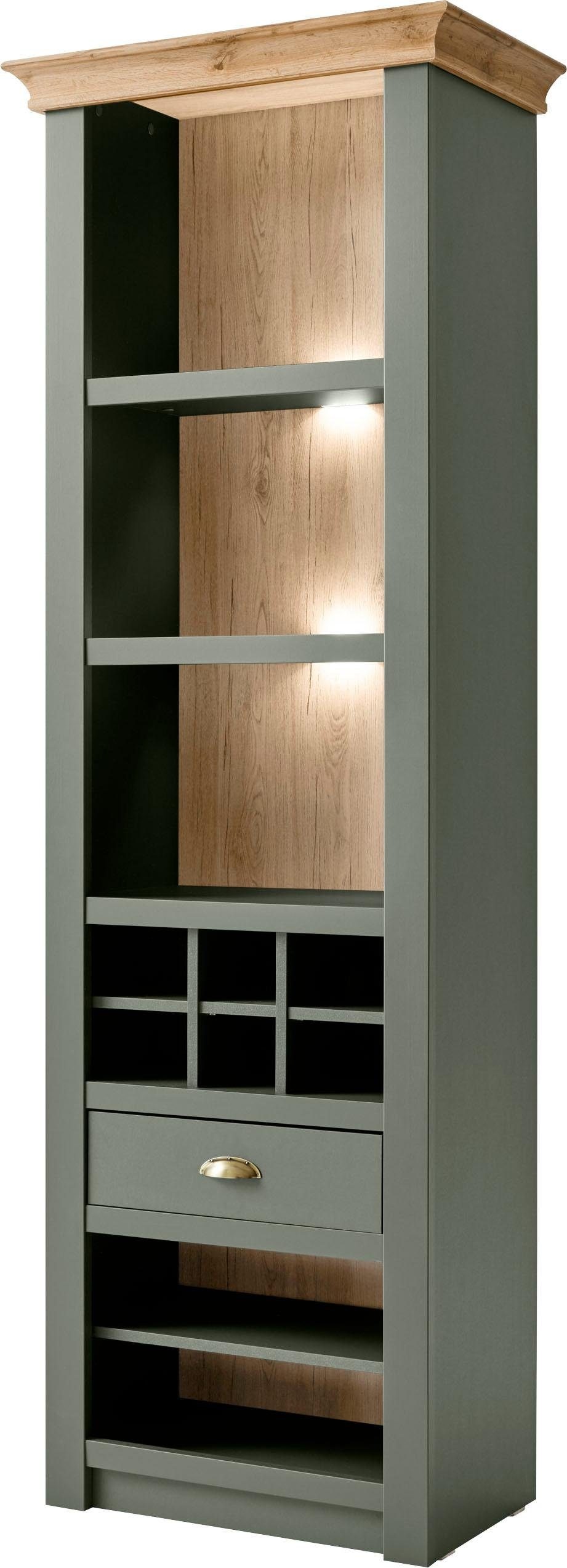 Home affaire Regal "Cambridge" ohne Beleuchtung, Höhe ca. 207 cm günstig online kaufen