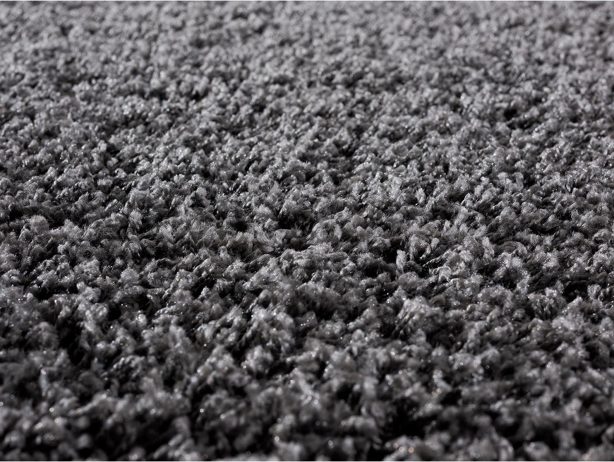 Sanat Hochflor-Läufer »LOCA«, rechteckig, 30 mm Höhe, Wohnzimmer, Langflor, Shaggy, Schlafzimmer