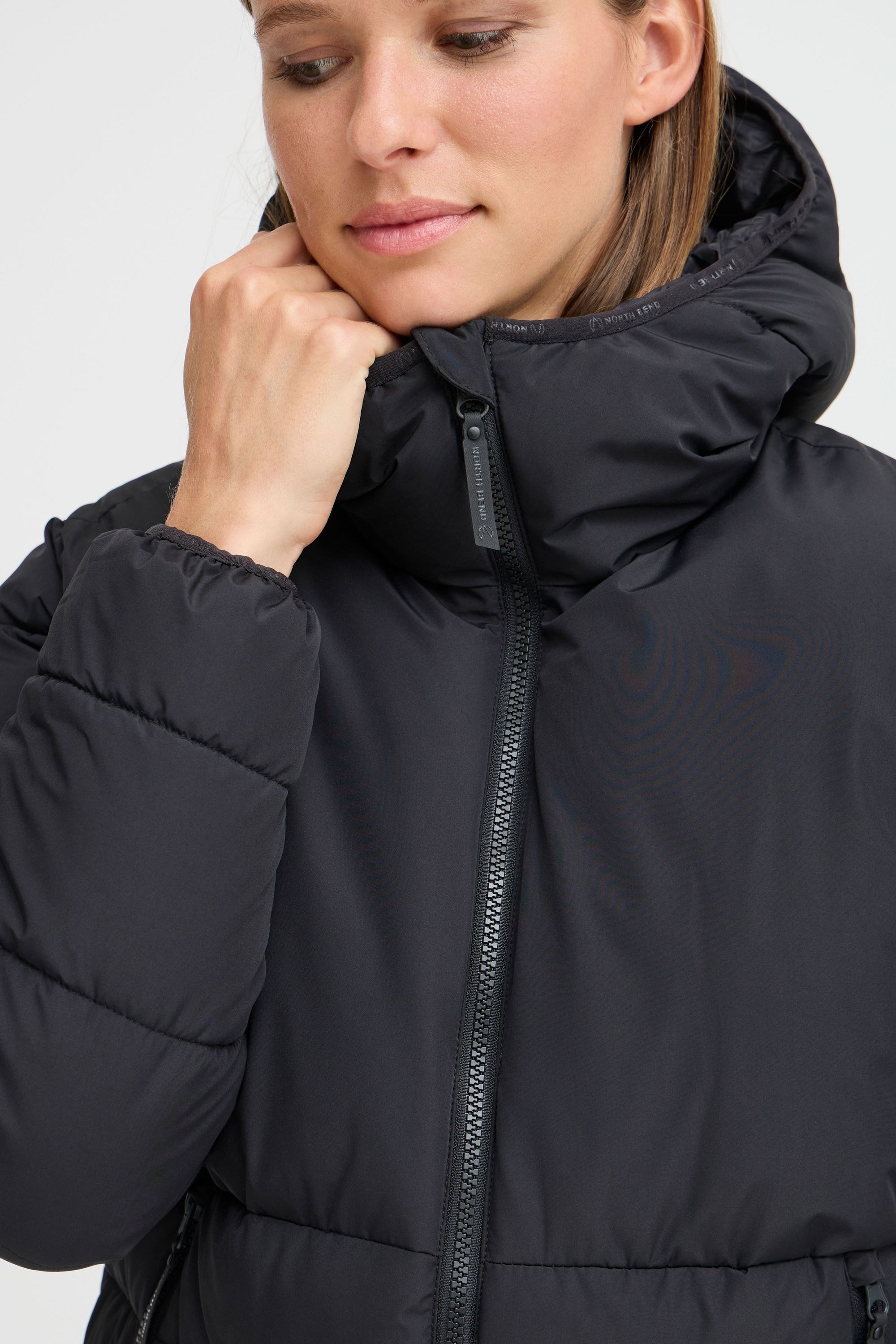 North Bend Steppjacke »Steppjacke NBSarena W«, mit Kapuze