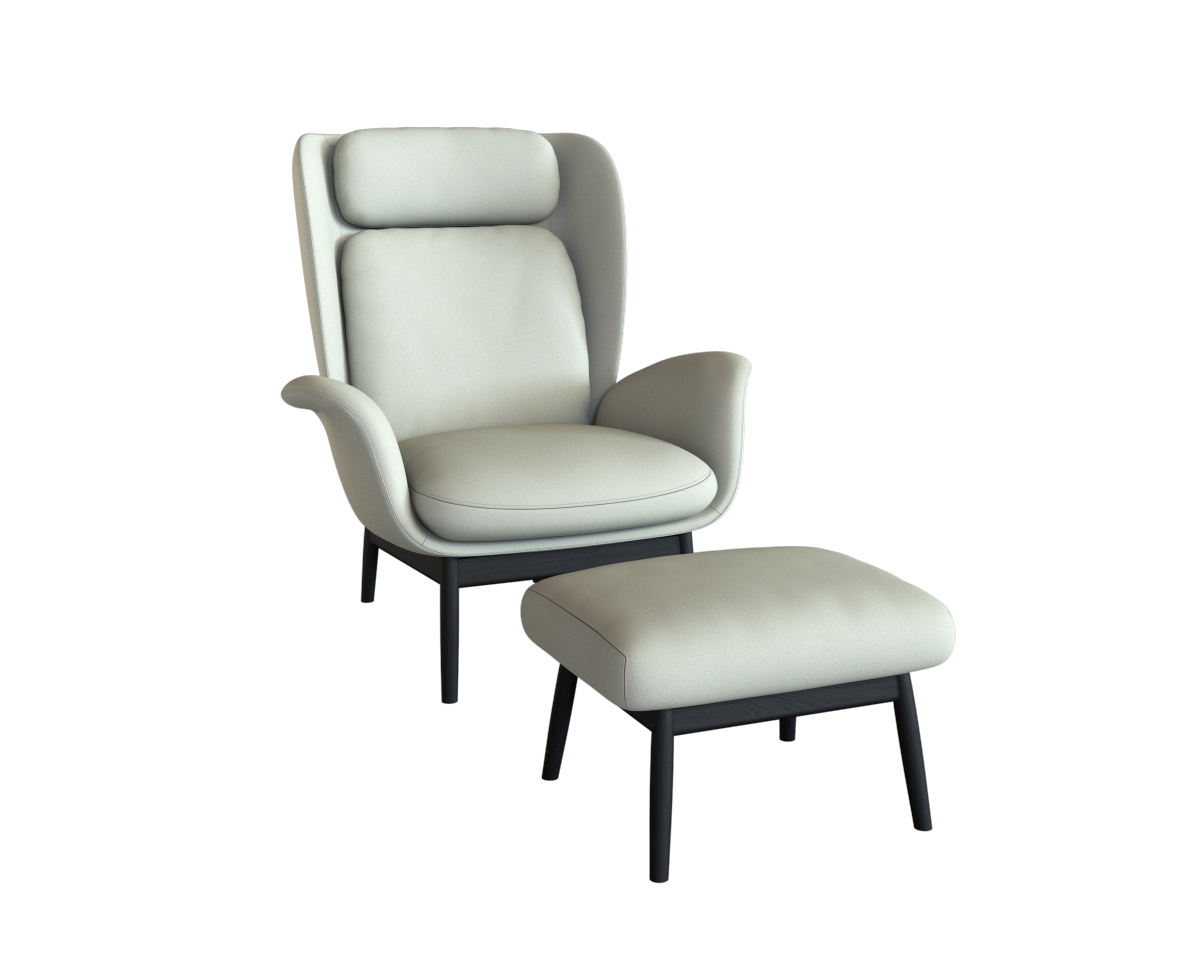 FLEXLUX Ohrensessel "Padova Scandic Design Sessel, erstklassiger Sitz- und günstig online kaufen