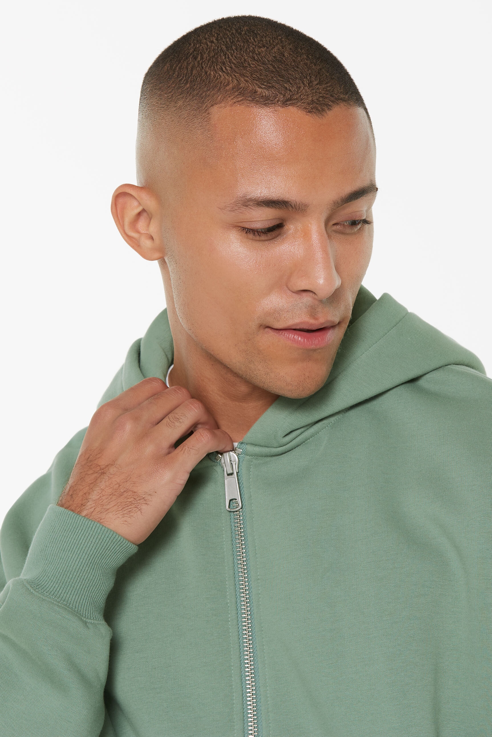 Harlem Soul Kapuzensweatjacke, mit Baumwolle