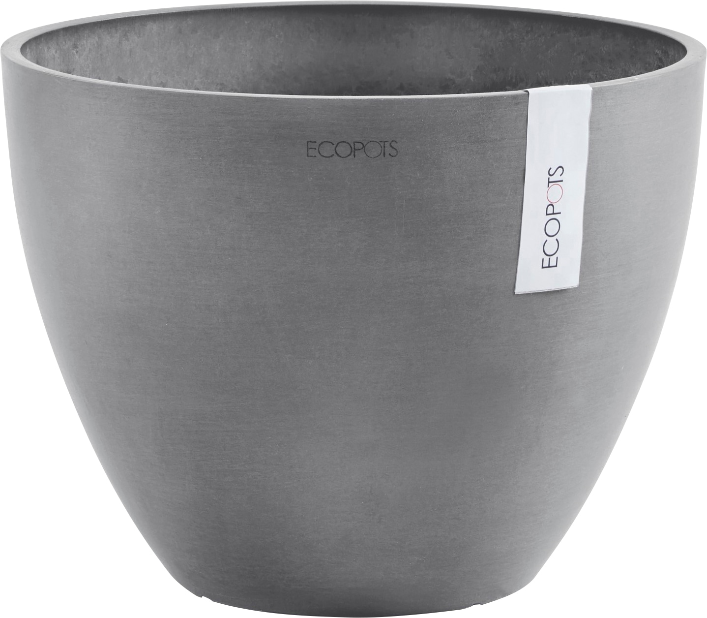 Ecopots Pflanztopf Antwerp Grau 30 cm günstig online kaufen