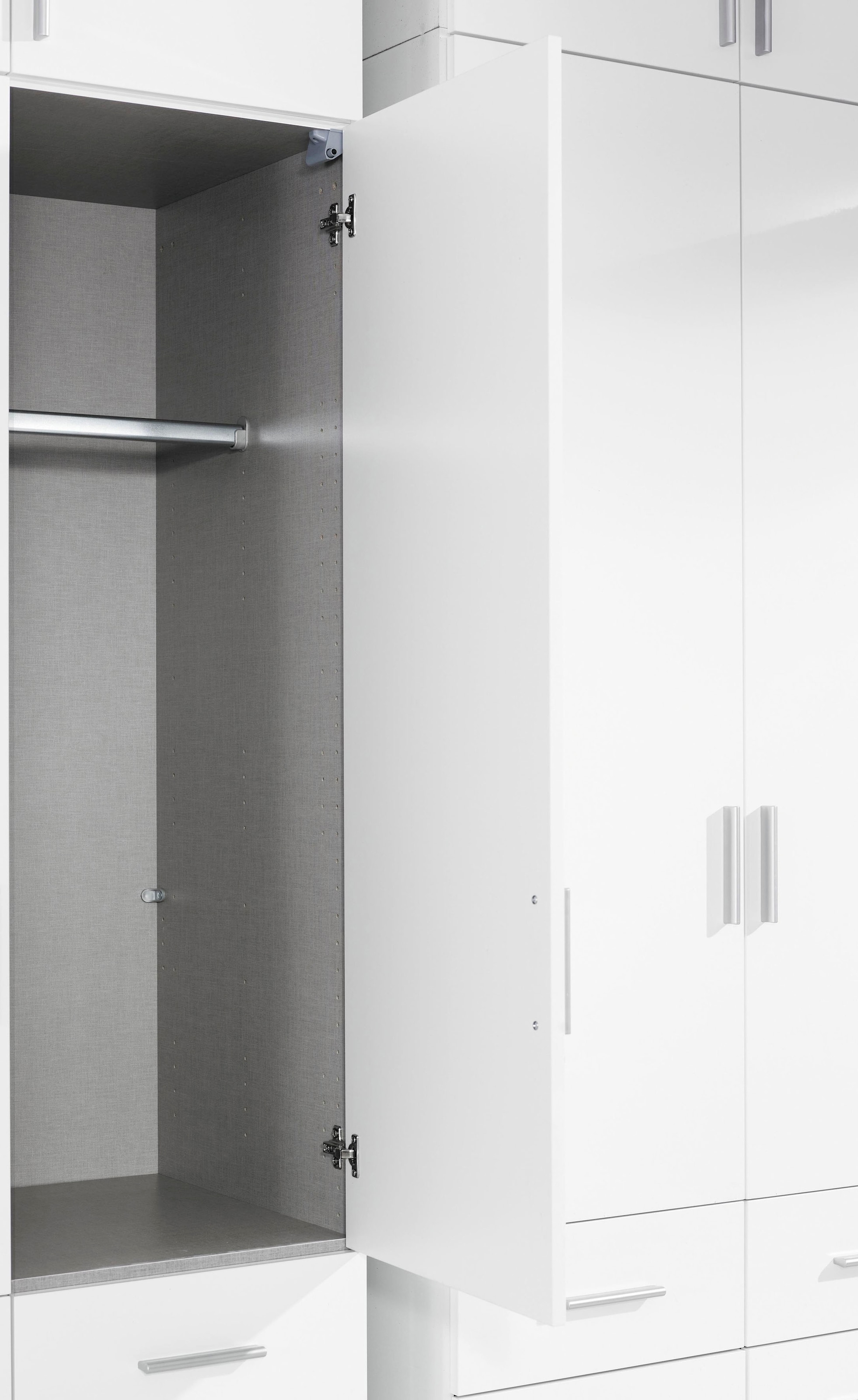rauch Drehtürenschrank »Celle«, in 4 Breiten und 2 Höhen, optional mit Schubkästen MADE IN GERMANY