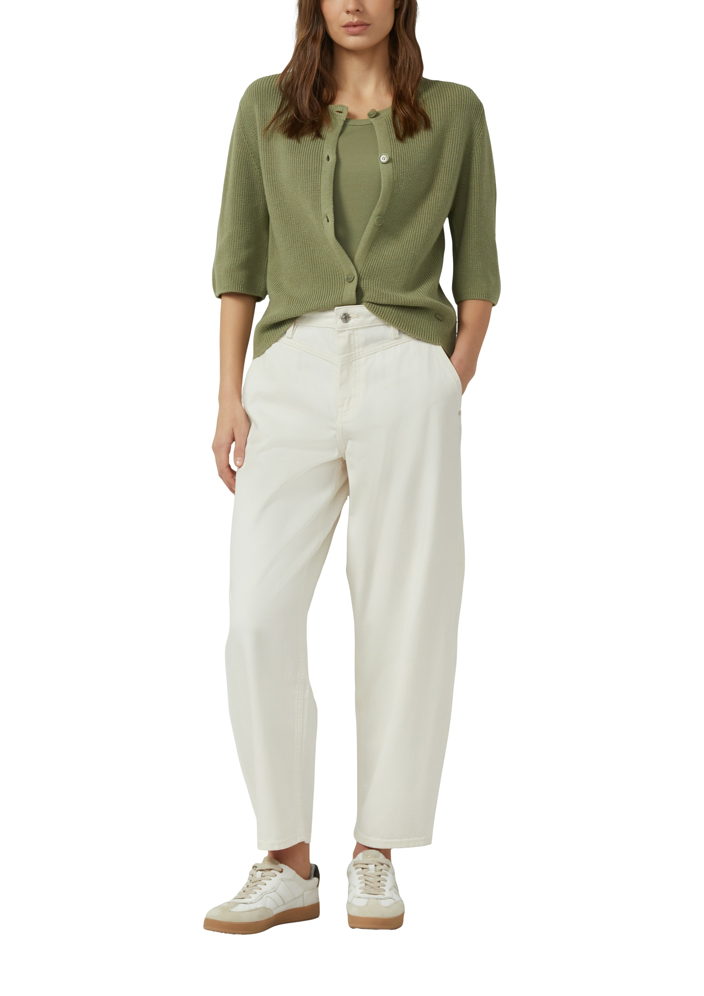 s.Oliver Strickjacke halbarm, mit Knopfleiste