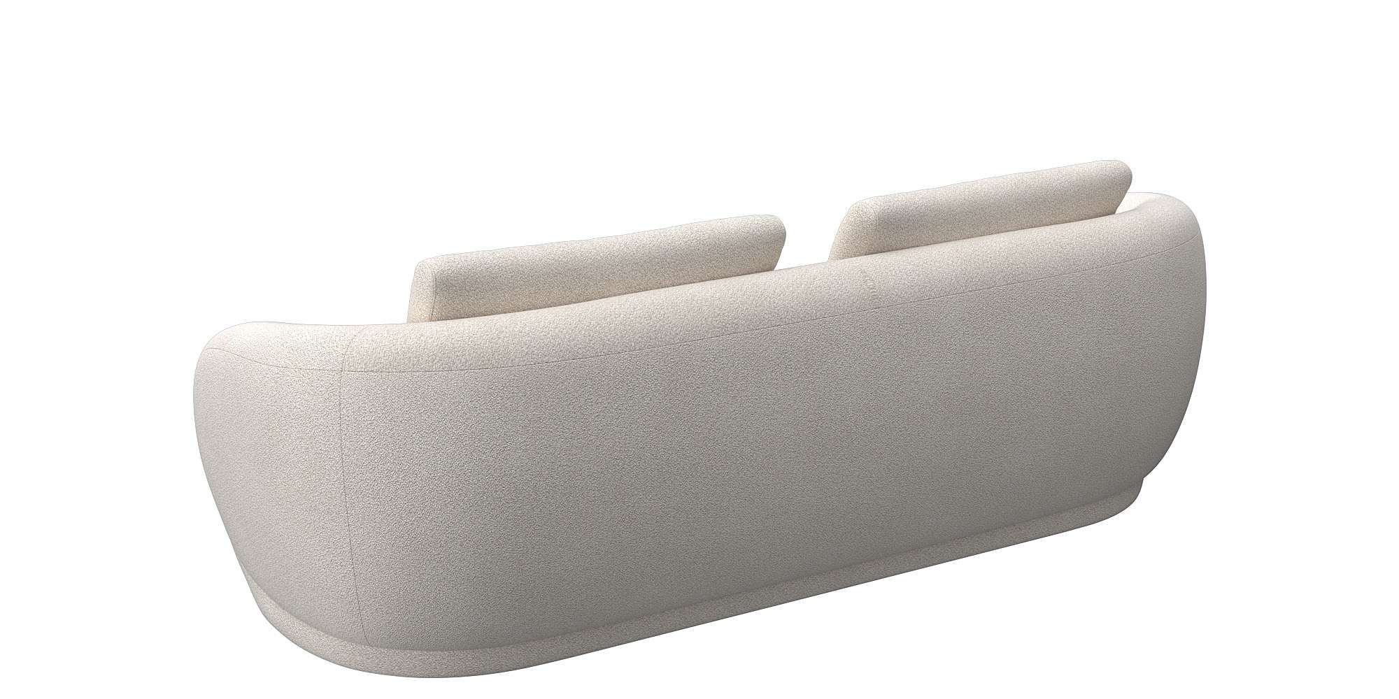 FLEXLUX 3-Sitzer »Torino, rund und bequem, Couch, Dreisitzer, OTTOs Choice«, Modernes, organisches Sofa-Design, Kaltschaum, Wellenunterfederung