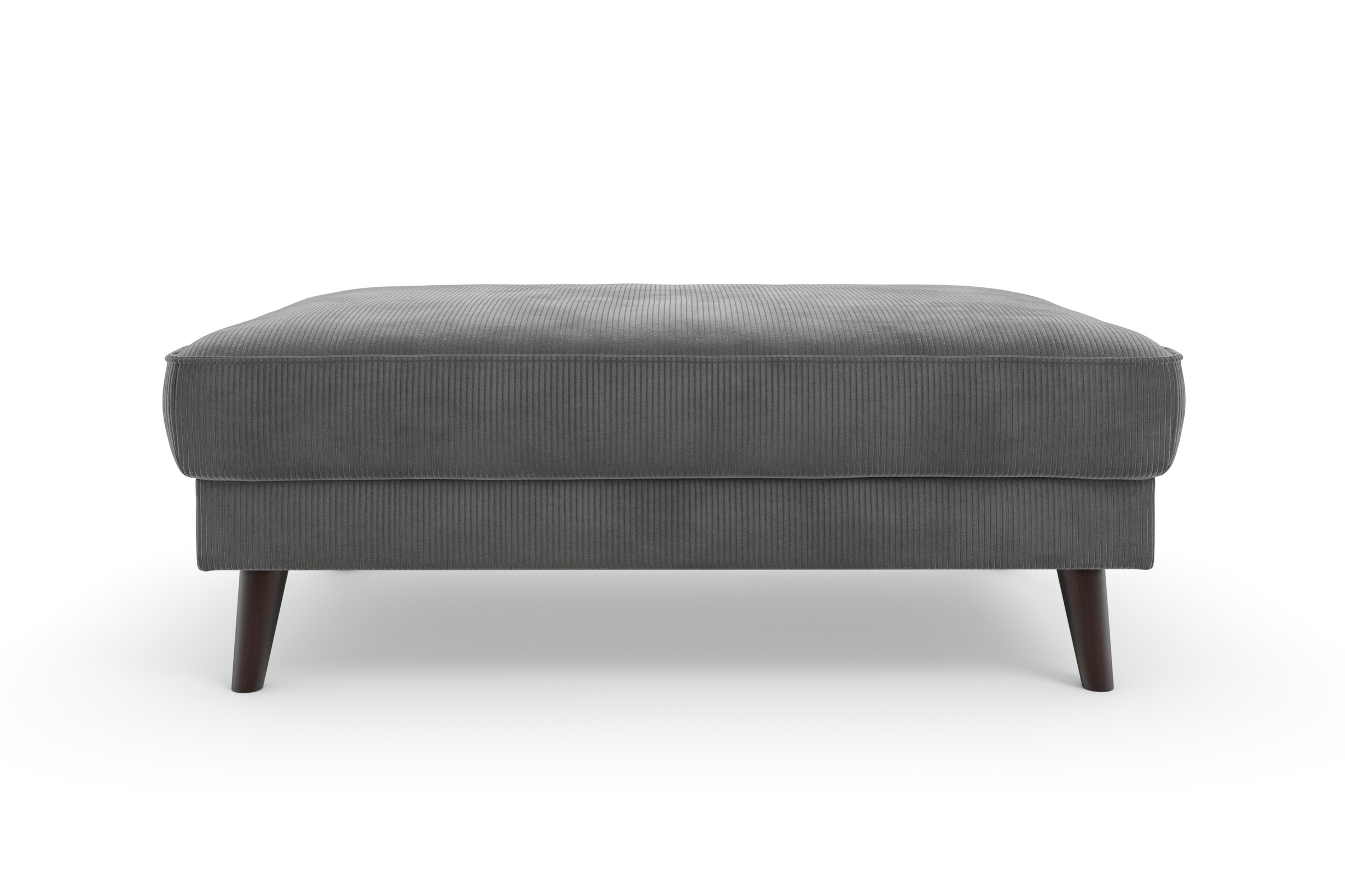 Thumbnail - TRENDMANUFAKTUR Polsterhocker "Lumber Jack" 1 Stk. tlg. in moderner Optik, mit extra hohen Füßen