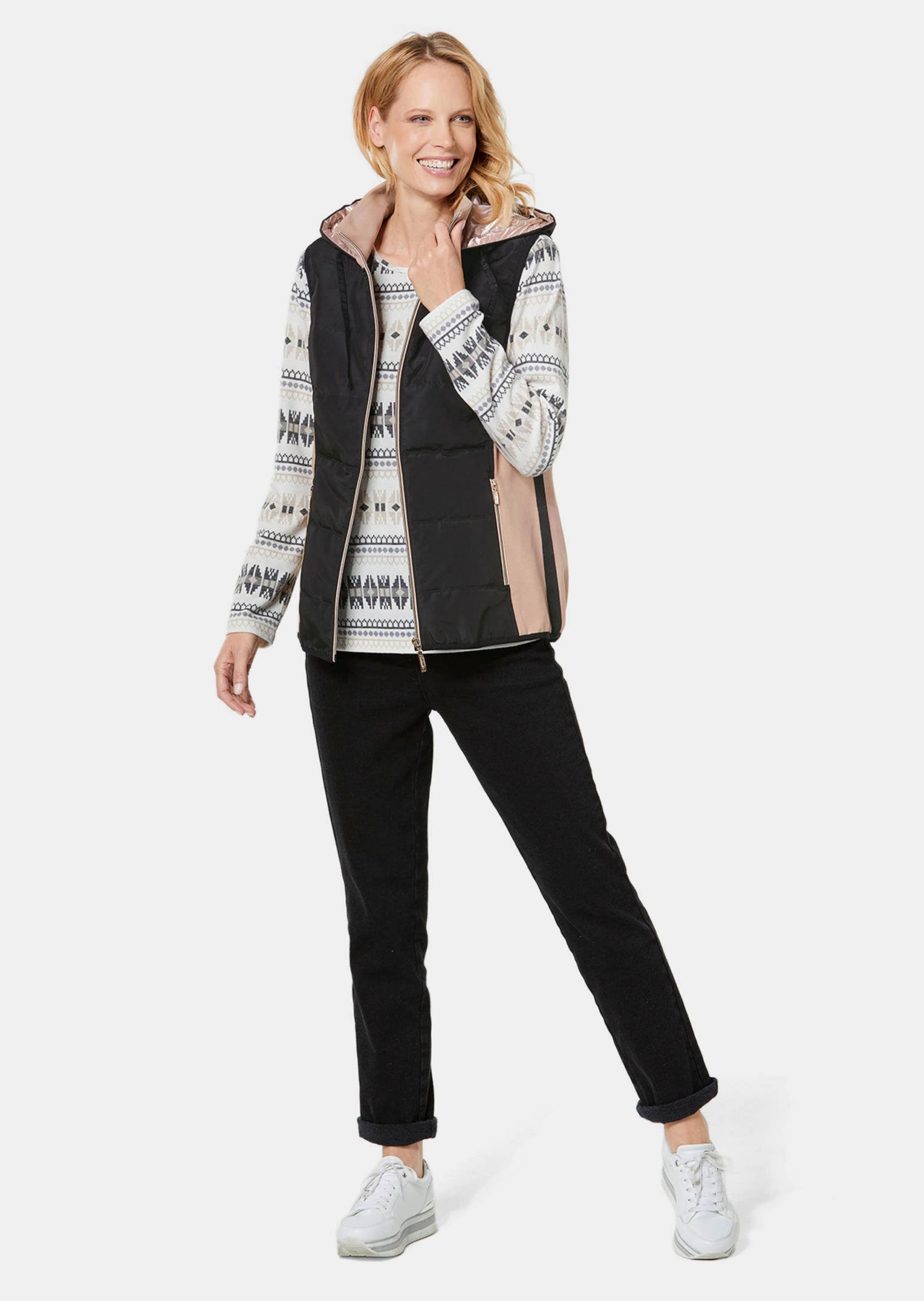 GOLDNER Kurzweste "Sportive Weste mit vielen Details" günstig online kaufen