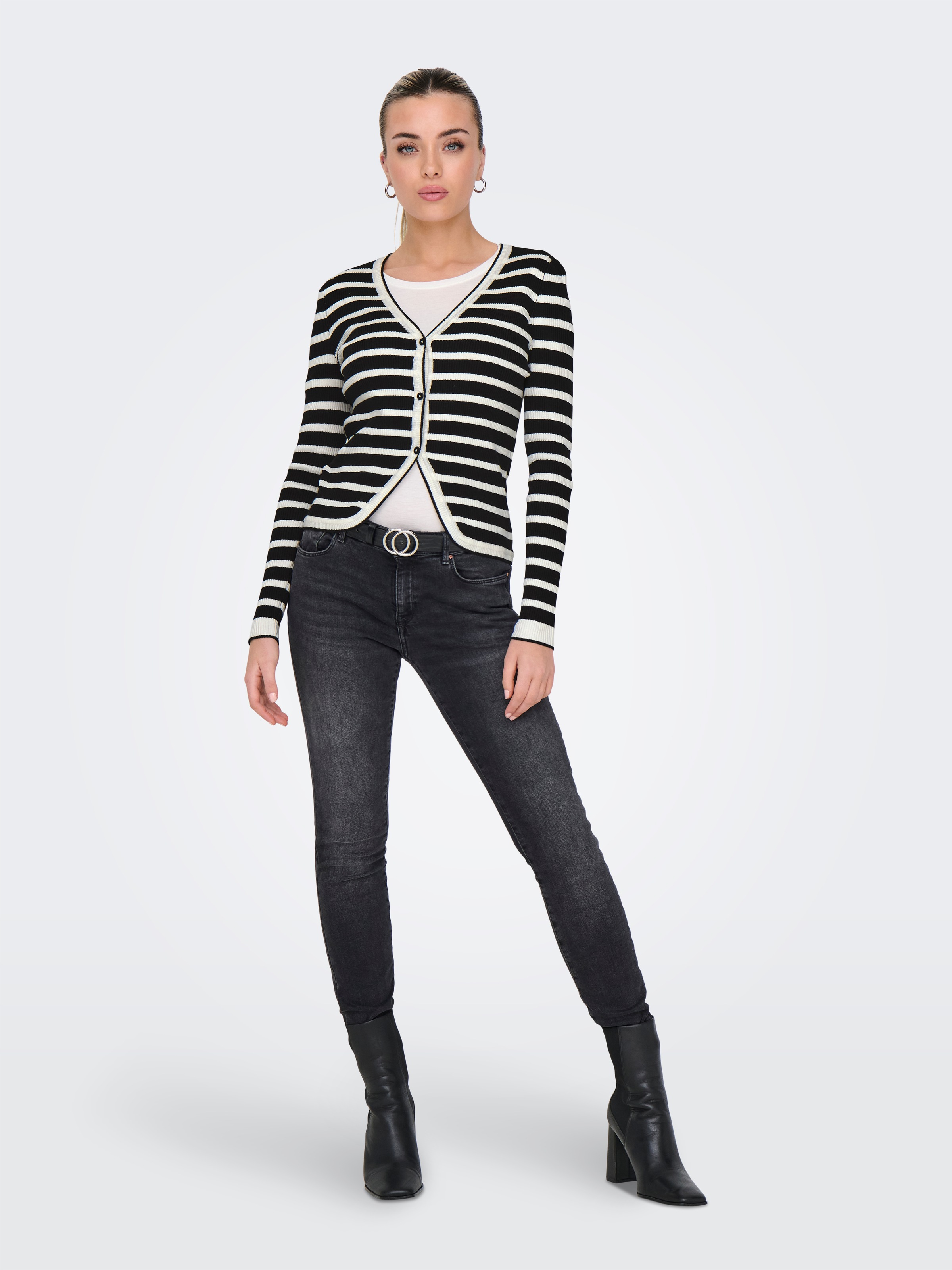 ONLY Strickjacke »ONLMEDDI LS V-NECK CARDIGAN CC KNT«