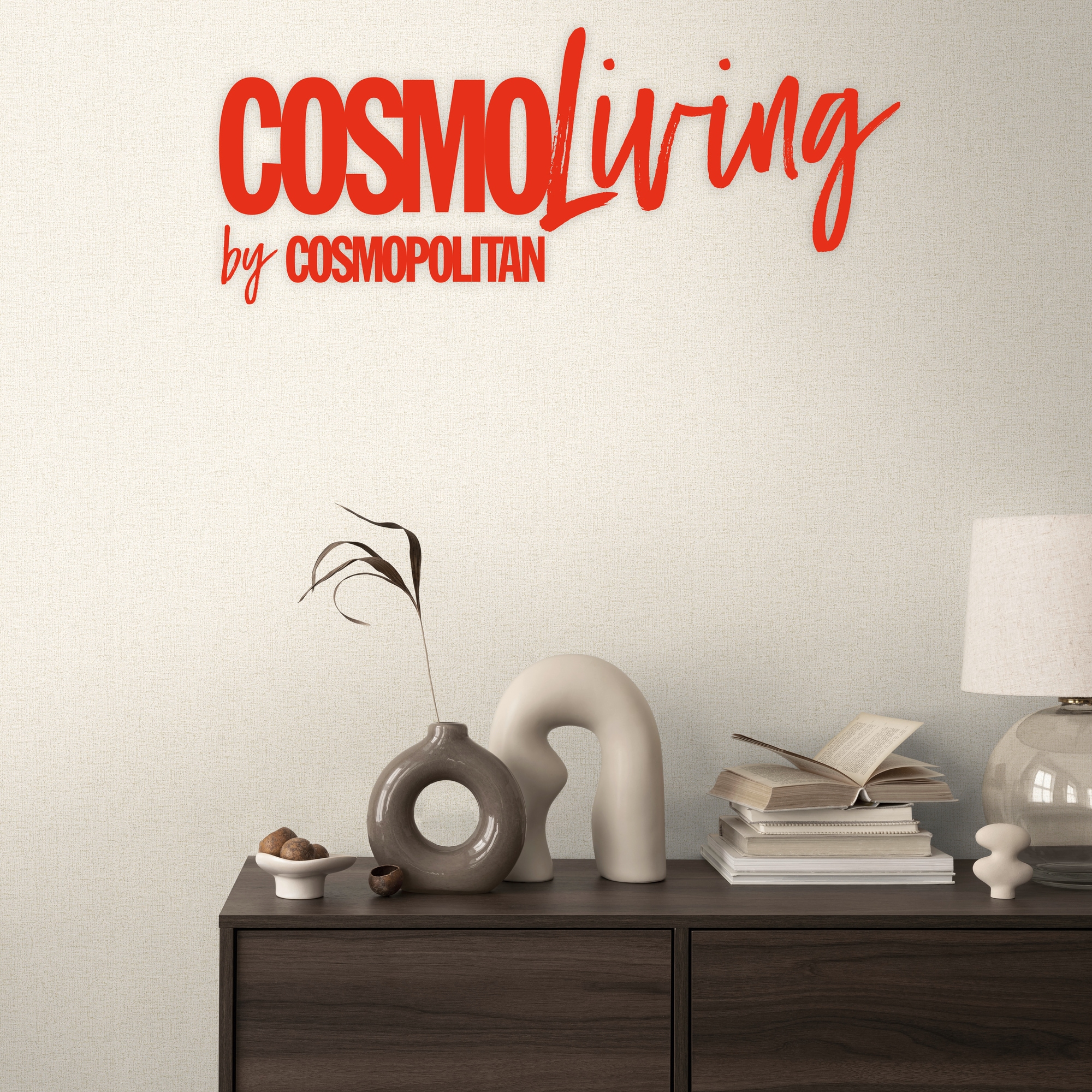 CosmoLiving by Cosmopolitan Vliestapete »Metallic Weave – Struktur-Unitapete« matt strukturiert Elegante Struktur-Vliestapete mit Metallic-Effekt