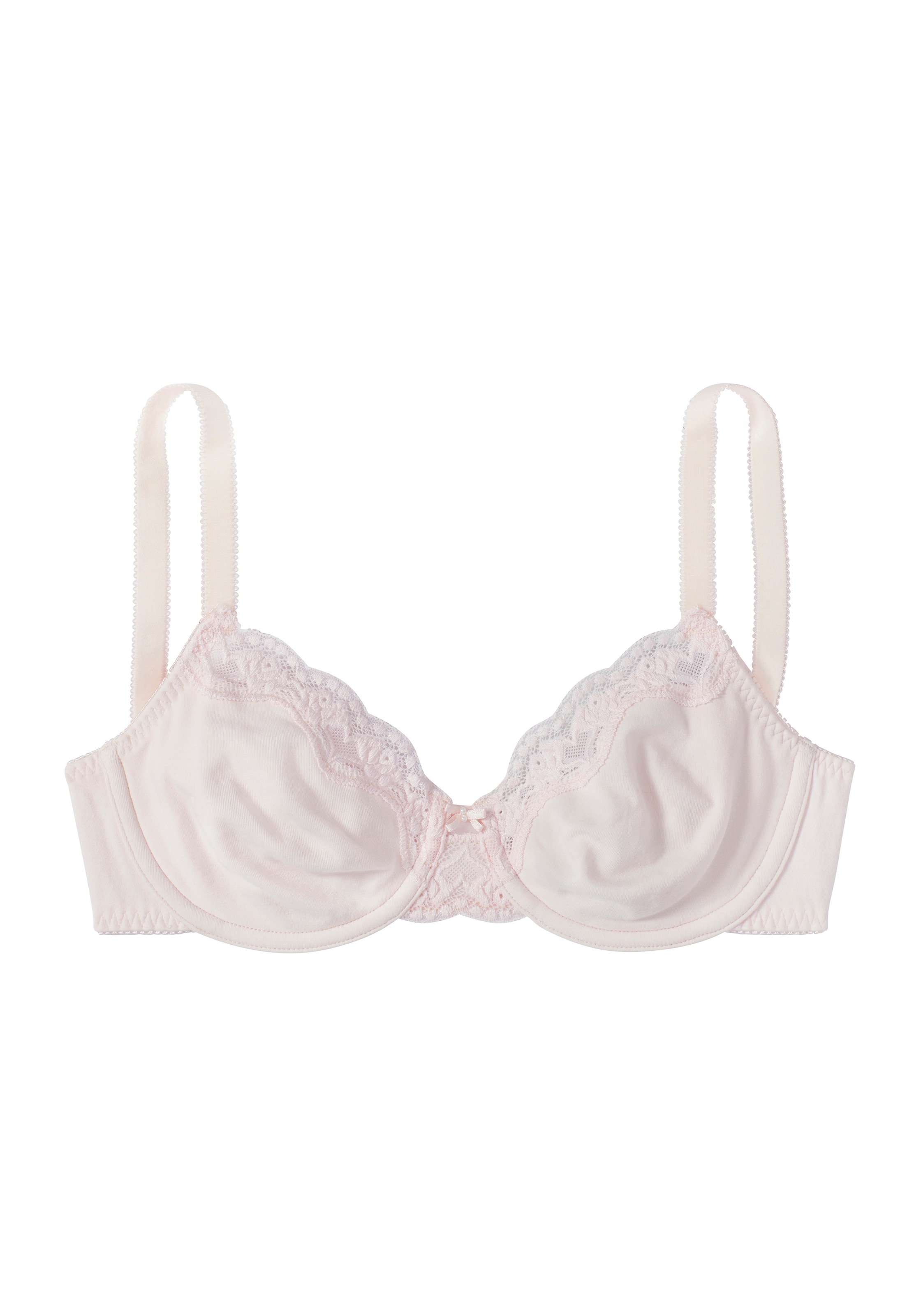 Thumbnail - petite fleur Bügel-BH, 2 Stücker Packung, mit zarter Jacquardspitze