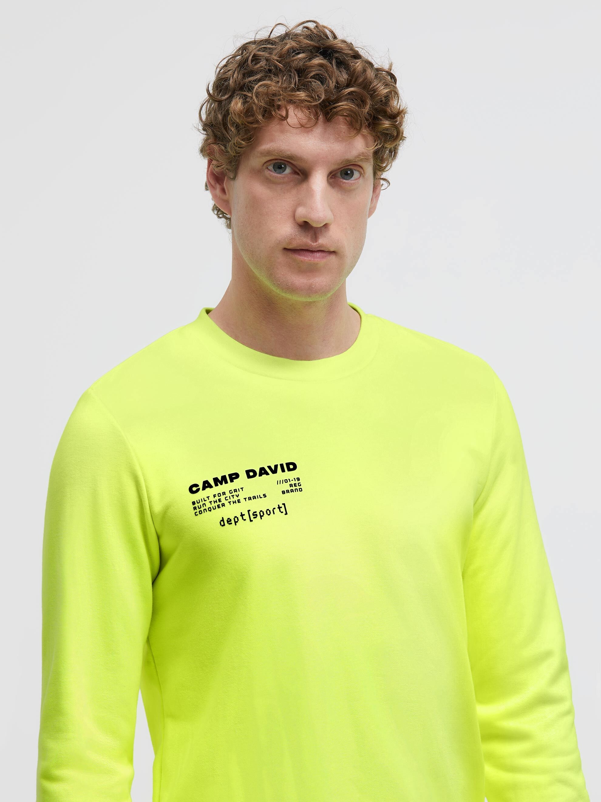 CAMP DAVID Sweater , mit Baumwolle
