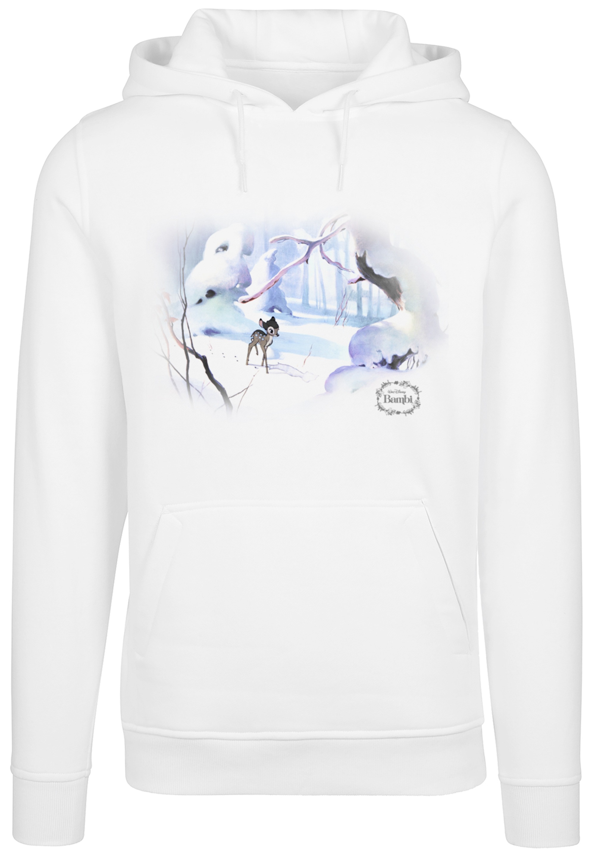 F4NT4STIC Sweatshirt »Disney Bambi Snow«, Herren,Premium Merch,Slim-Fit,Kapuzenpullover,Bedruckt