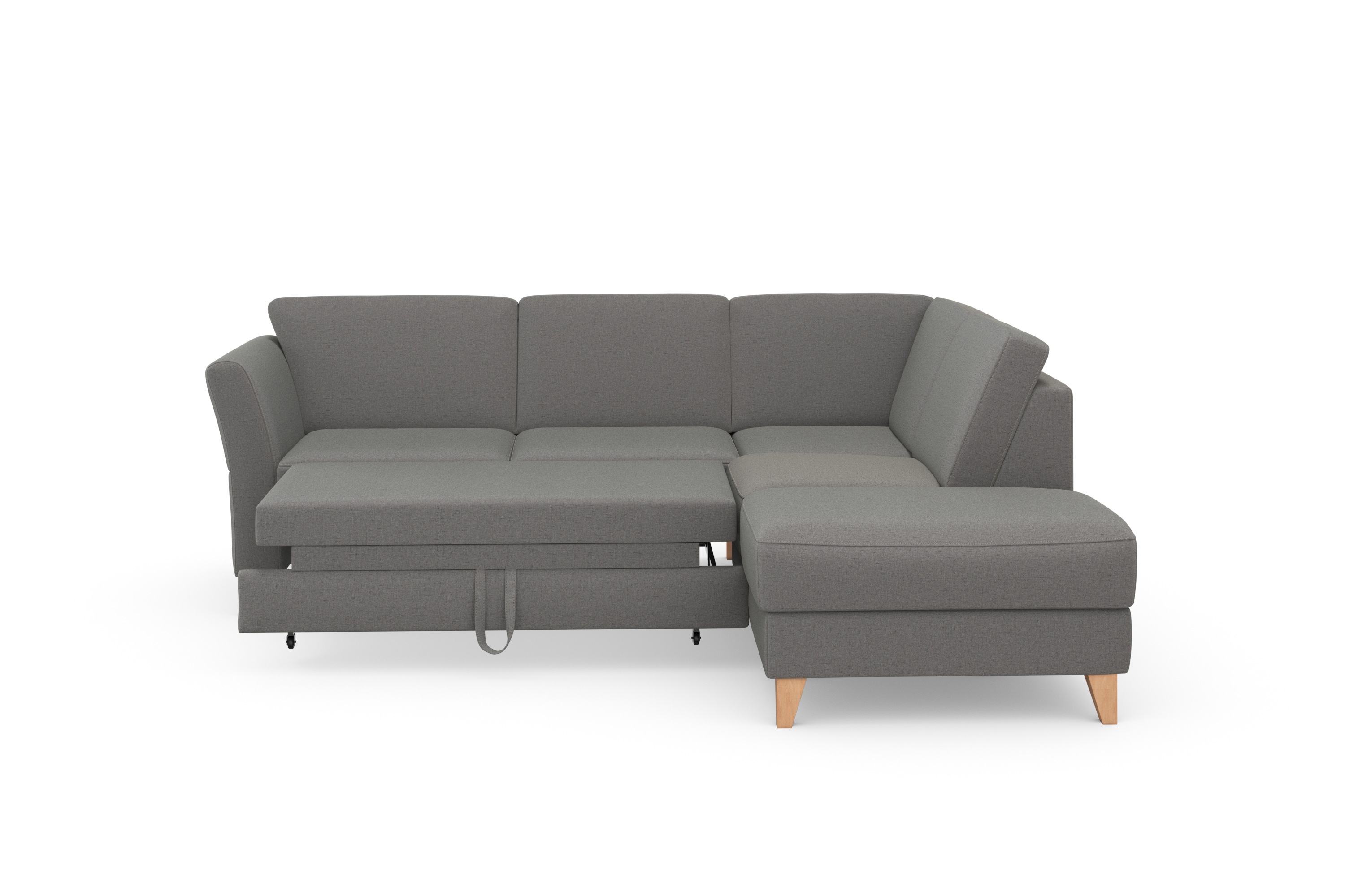 Thumbnail - sit&more Ecksofa "Visby L-Form", Wahlweise mit Bettfunktion und Stauraum, frei im Raum stellbar