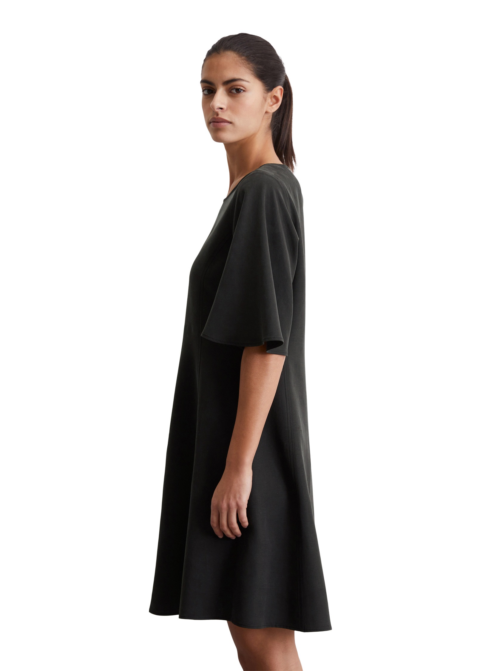 Marc O'Polo Midikleid »aus TENCEL™ Lyocell-Leinen-Mix«