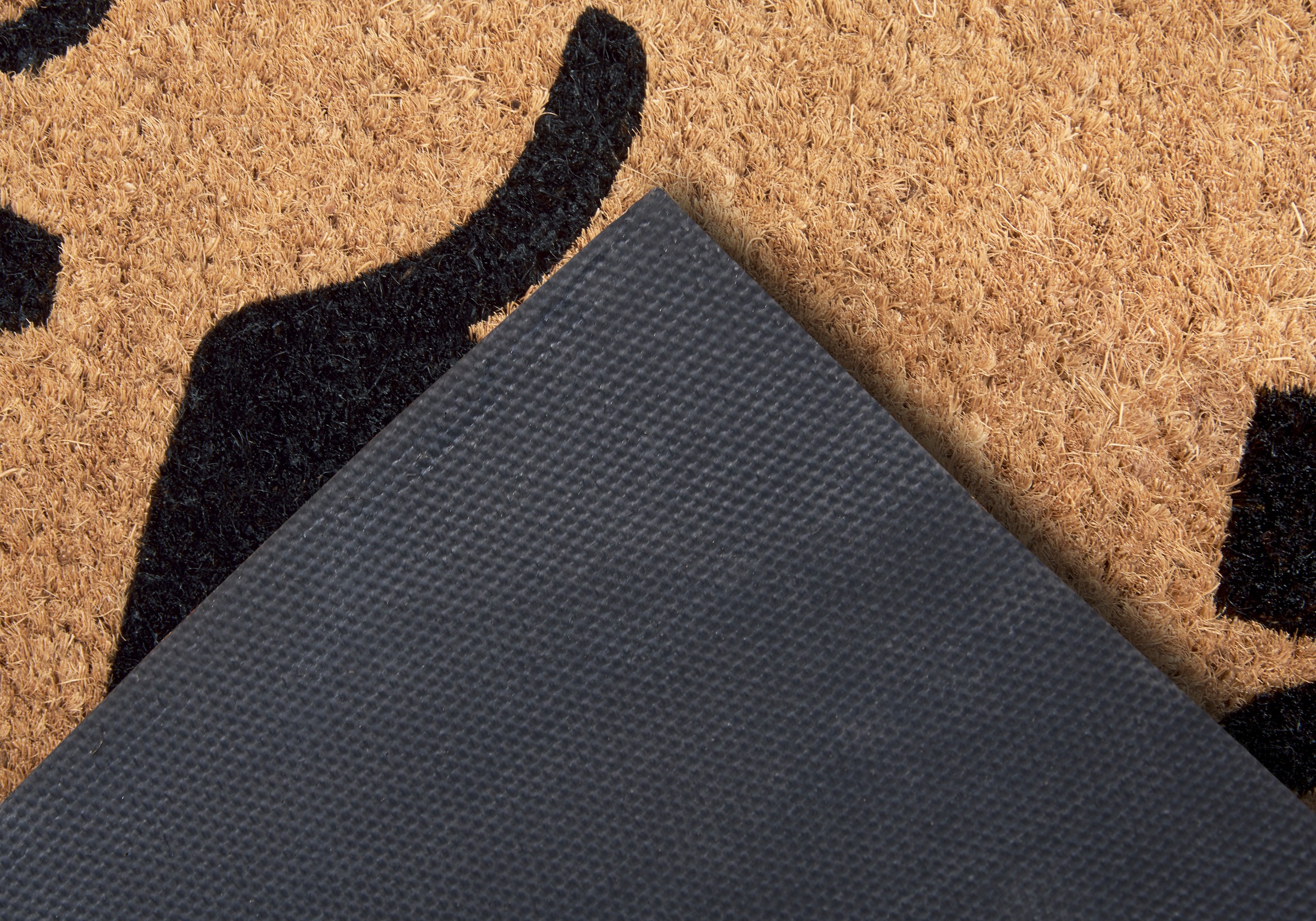 HANSE Home Fußmatte »Mix Mats Kokos Welcome Madafakas, Türmatte«, rechteckig, 15 mm Höhe, Kokos, Schmutzfangmatte, Outdoor, Rutschfest, Innen, Kokosmatte, Flur
