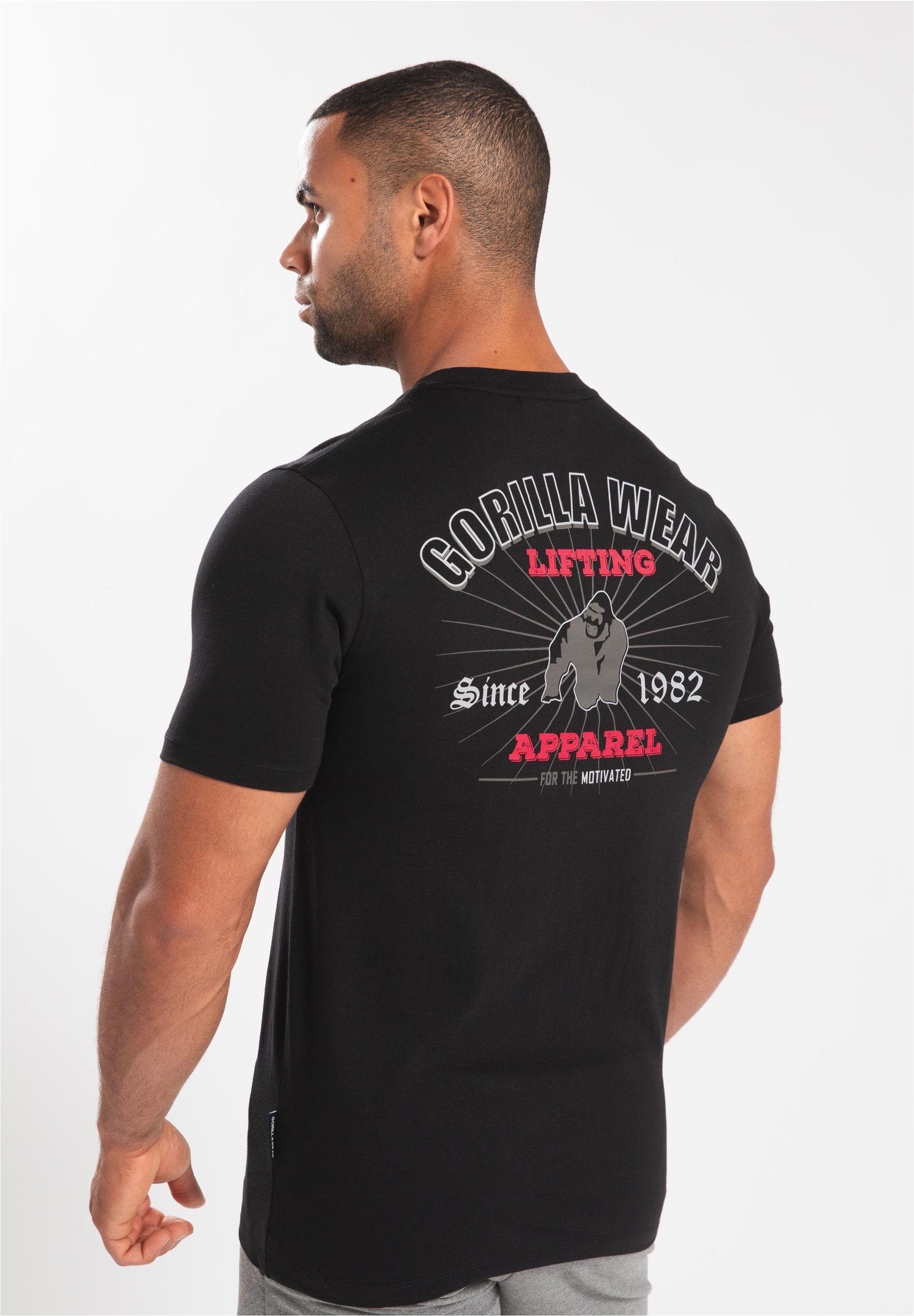 Gorilla Wear Funktionsshirt, mit coolem, großem Rückenprint
