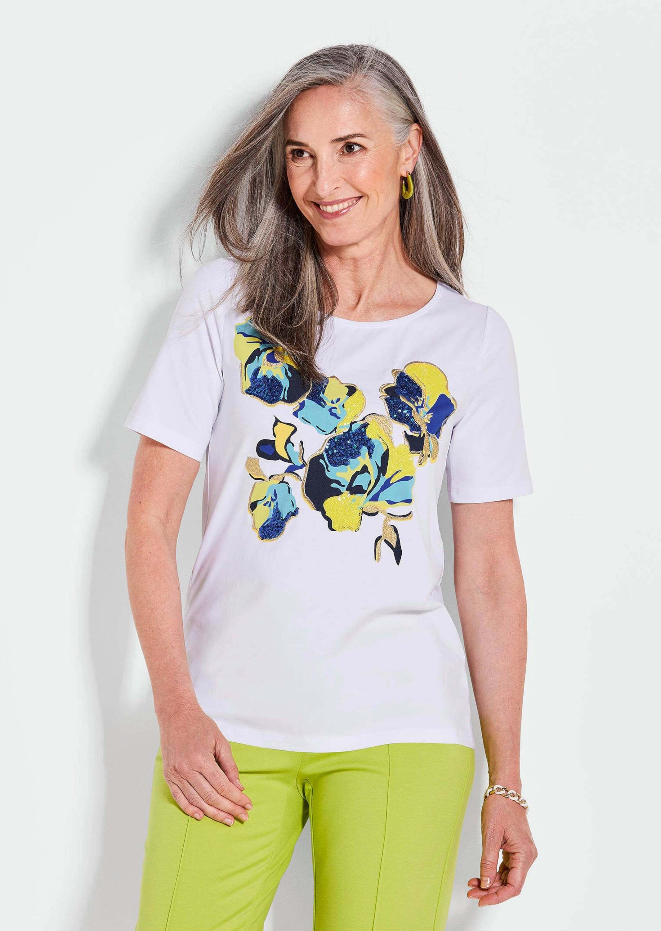 GOLDNER Print-Shirt "Kurzgröße Shirt" günstig online kaufen