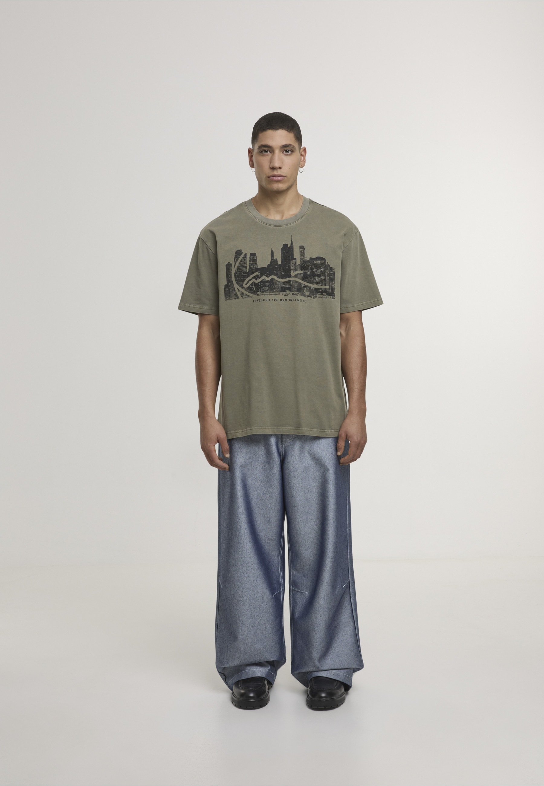 Karl Kani T-Shirt »Karl Kani Signature Skyline Washed Boxy T-Shirt« 1