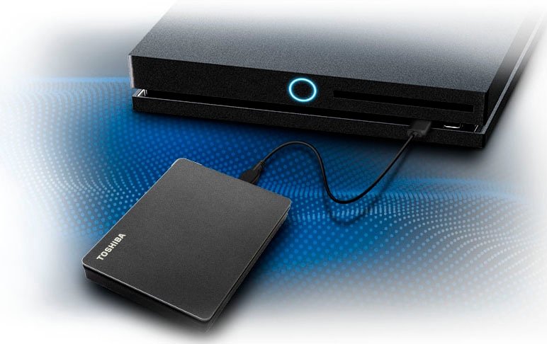 Toshiba externe HDD-Festplatte »Canvio Gaming«, 2,5 Zoll, Anschluss USB 3.2  | BAUR