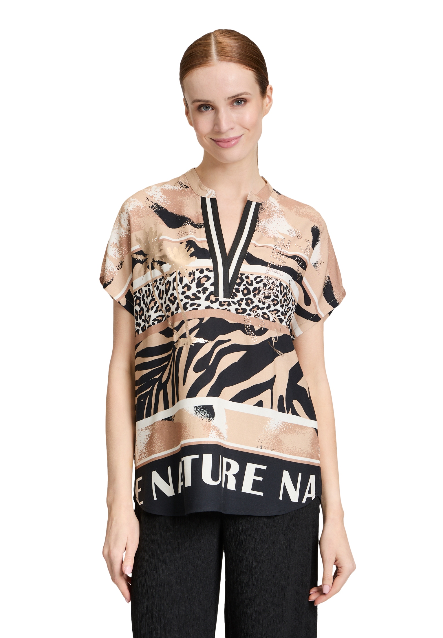 Betty Barclay Longbluse "Betty Barclay Damen Longbluse mit Stehkragen" günstig online kaufen