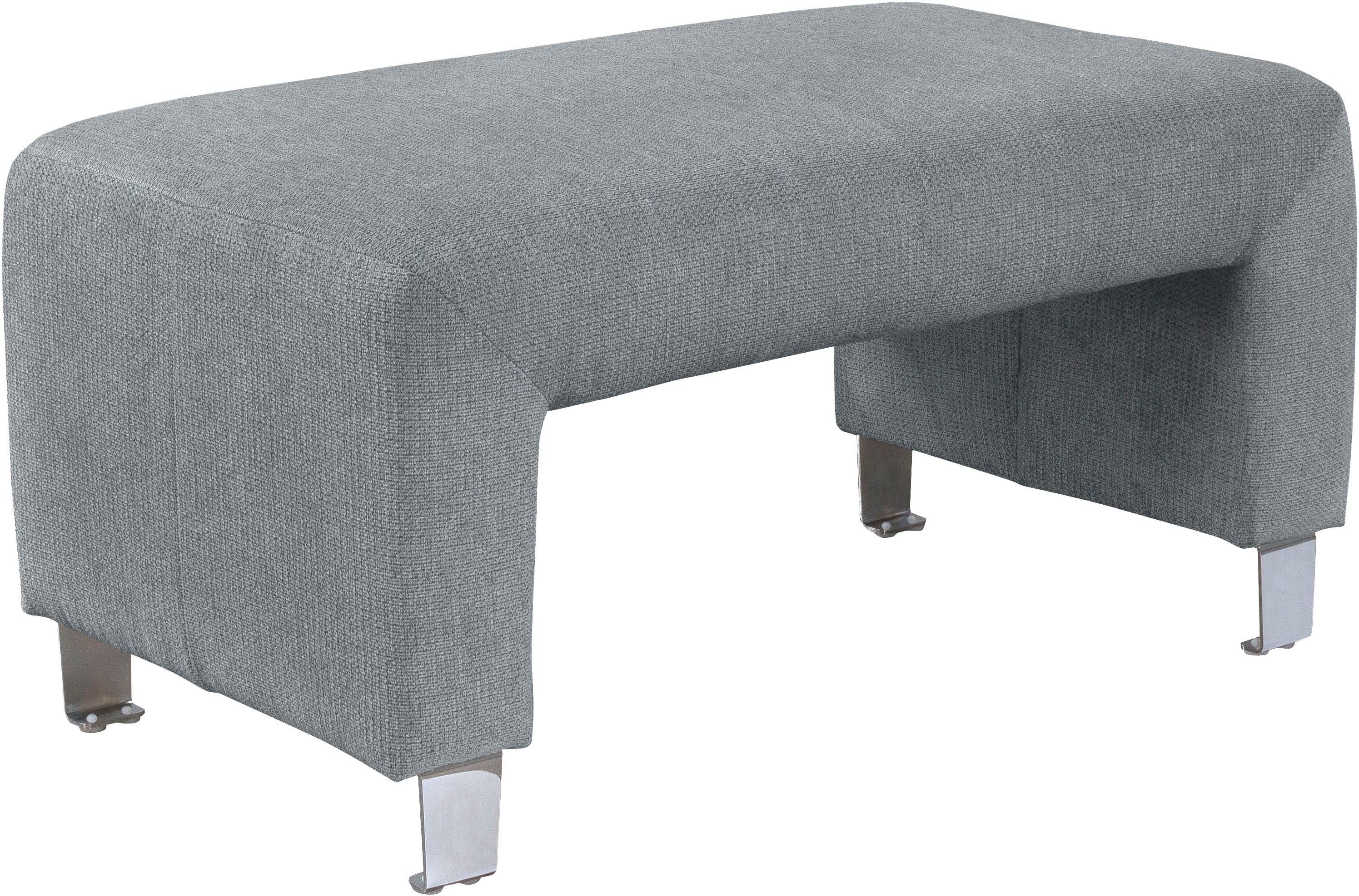 exxpo - sofa fashion Polsterhocker "Intenso, Hocker, modern" hohe Bodenfreiheit, frei im Raum stellbar, hoher Sitzkomfort
