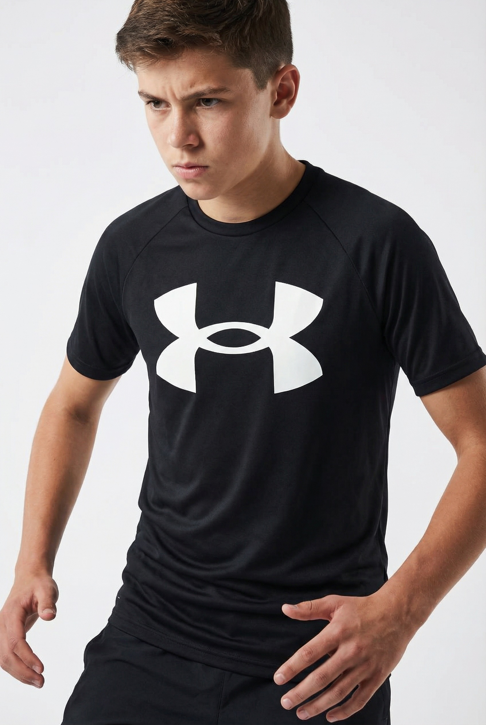 Under Armour Trainingsshirt "UA TECH BIG LOGO SS" Kurzarm-Design, atmungsaktives Material, schnell trocknend
