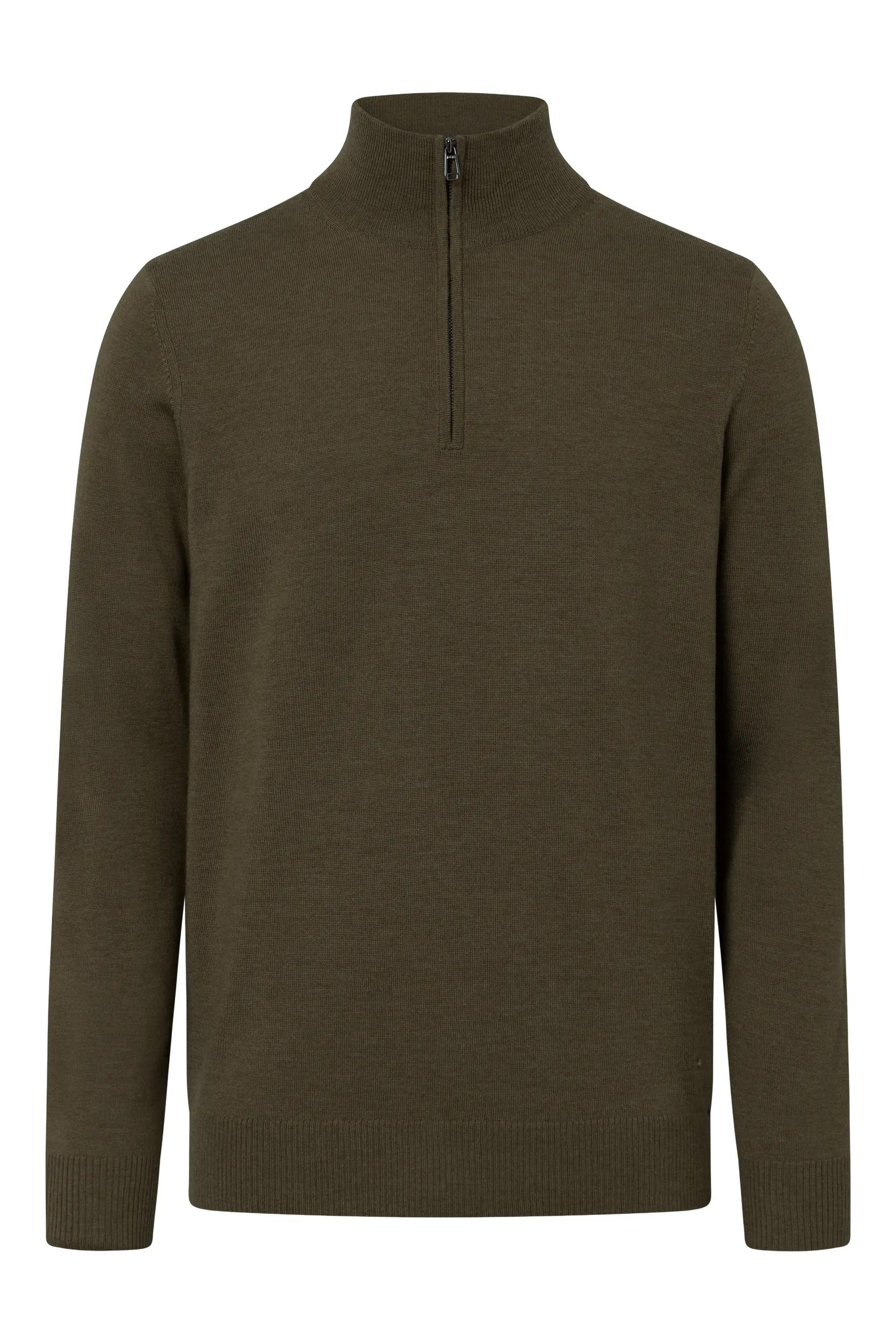 JOOP Strickpullover "Dario" Regular fit mit Troyer-Kragen