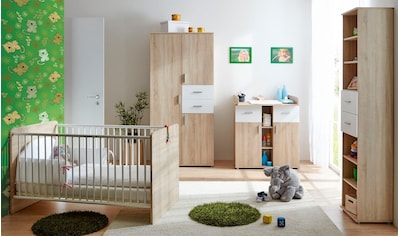 Ticaa Babyzimmer-Komplettset »Nico«, (Set, 3 St., Bett + Wickelkommode + Schrank),... kaufen