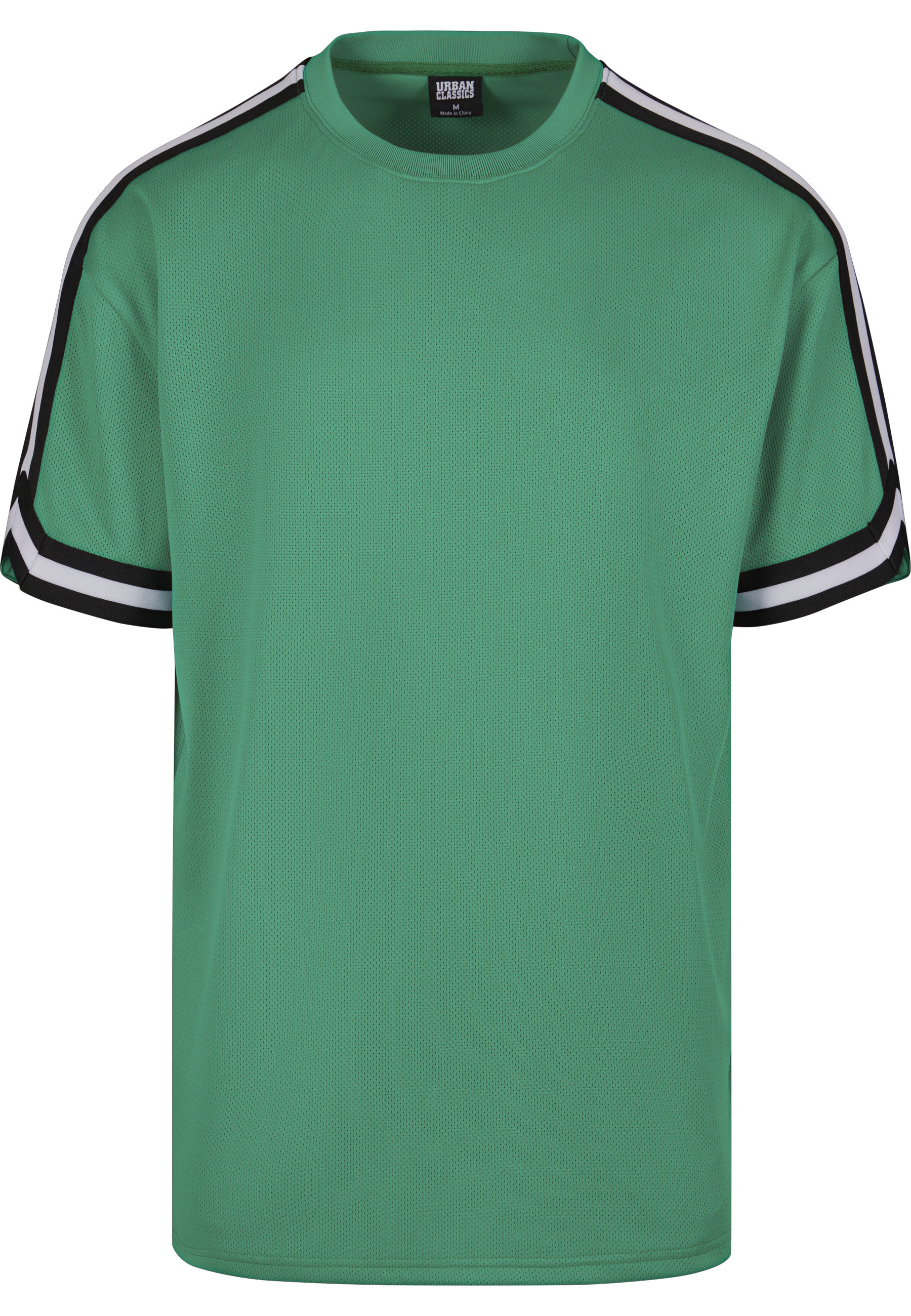 URBAN CLASSICS T-Shirt »Urban Classics Herren Oversized Stripes Mesh Tee« 1 Stk.